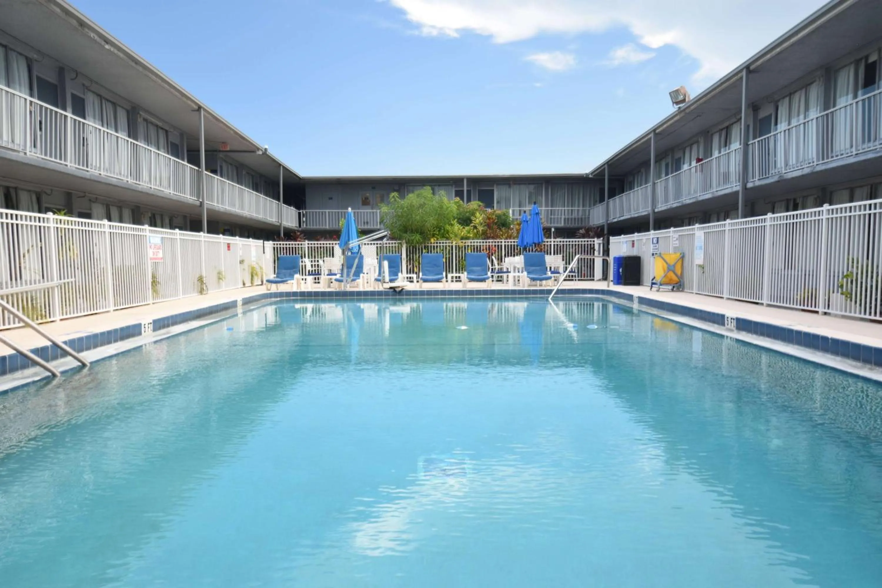 Pool view in Days Inn by Wyndham Stuart