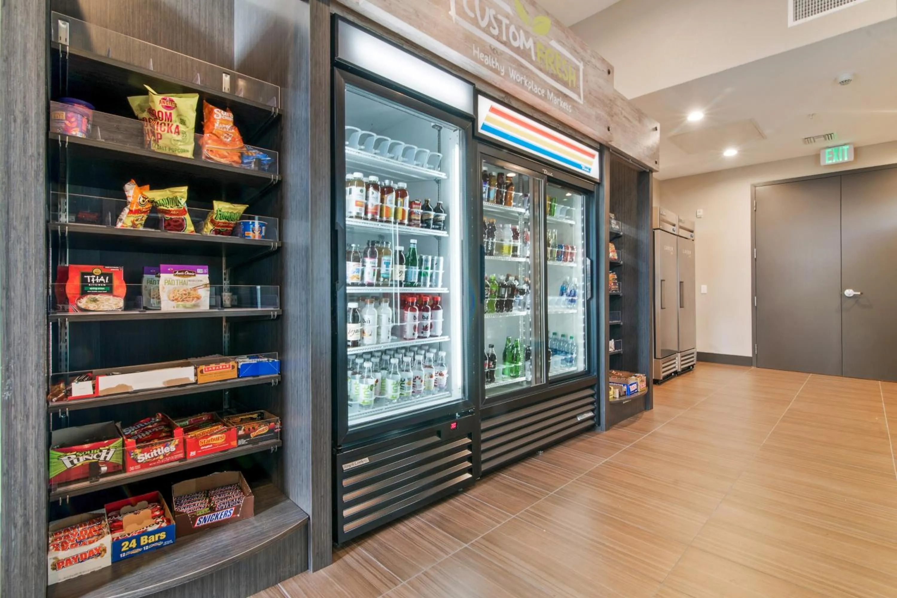 Drinks in Global Luxury Suites in Menlo Park