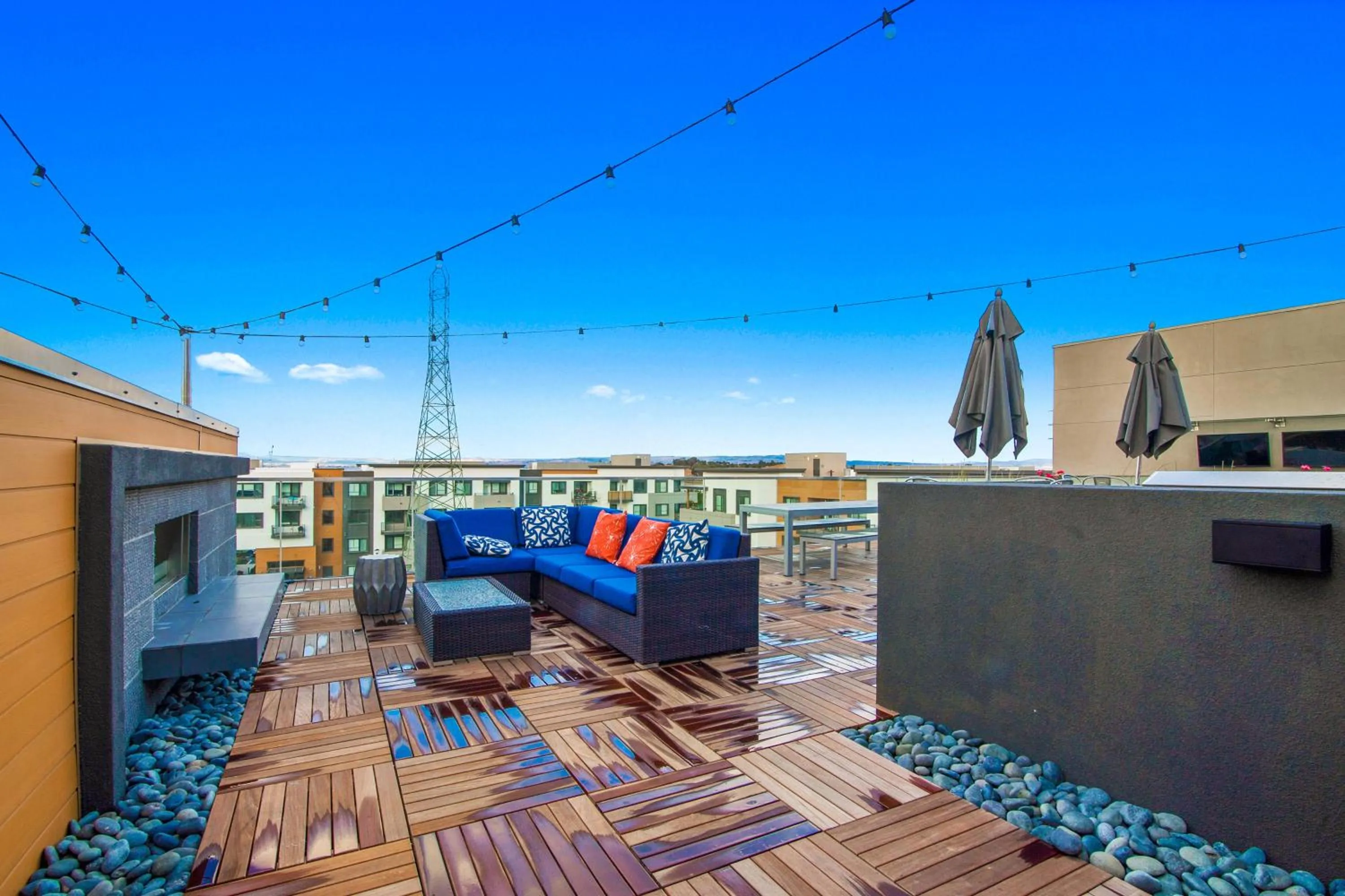 BBQ facilities in Global Luxury Suites in Menlo Park