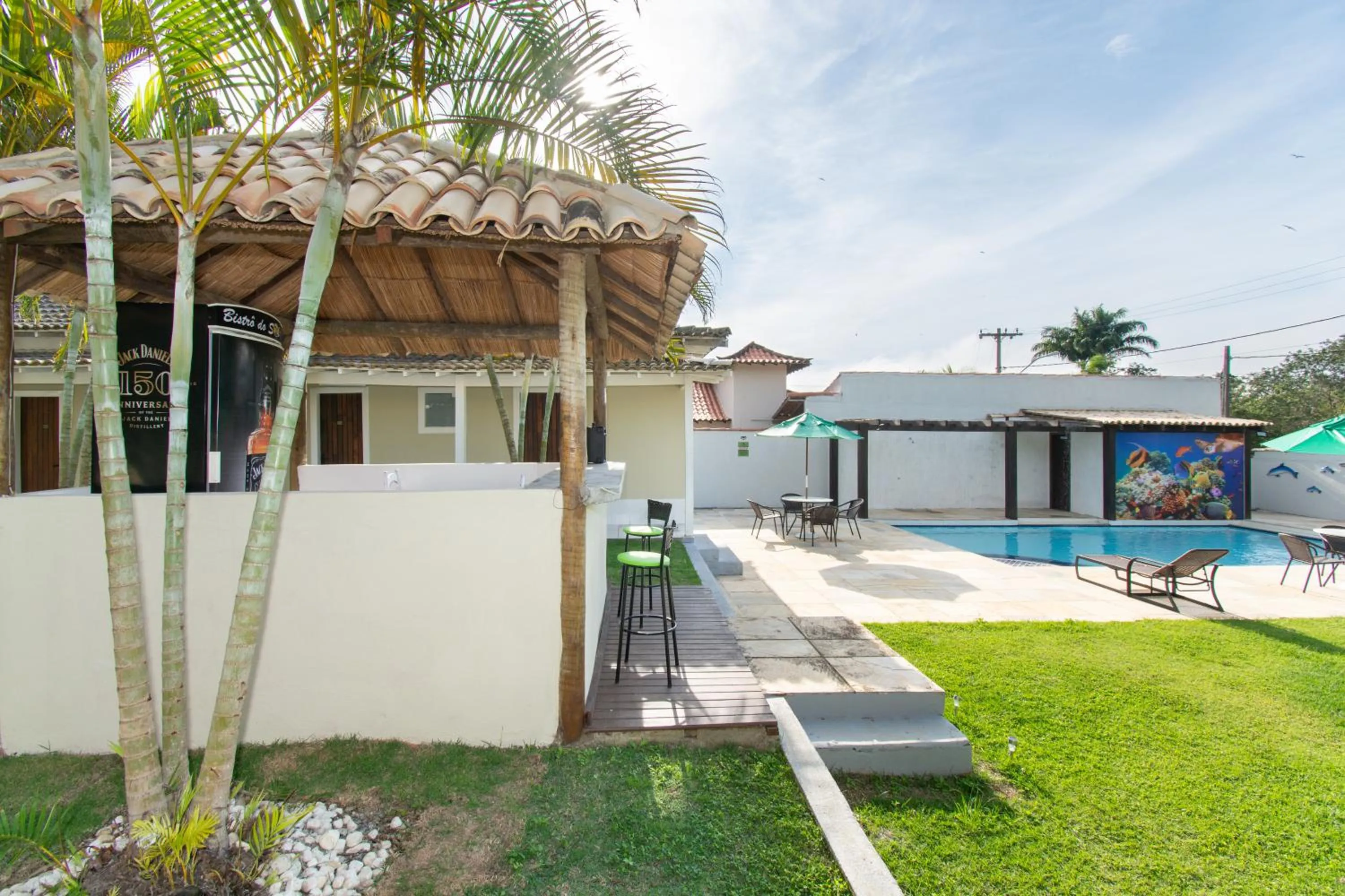 Lounge or bar in Pousada Casuarina Ferradura