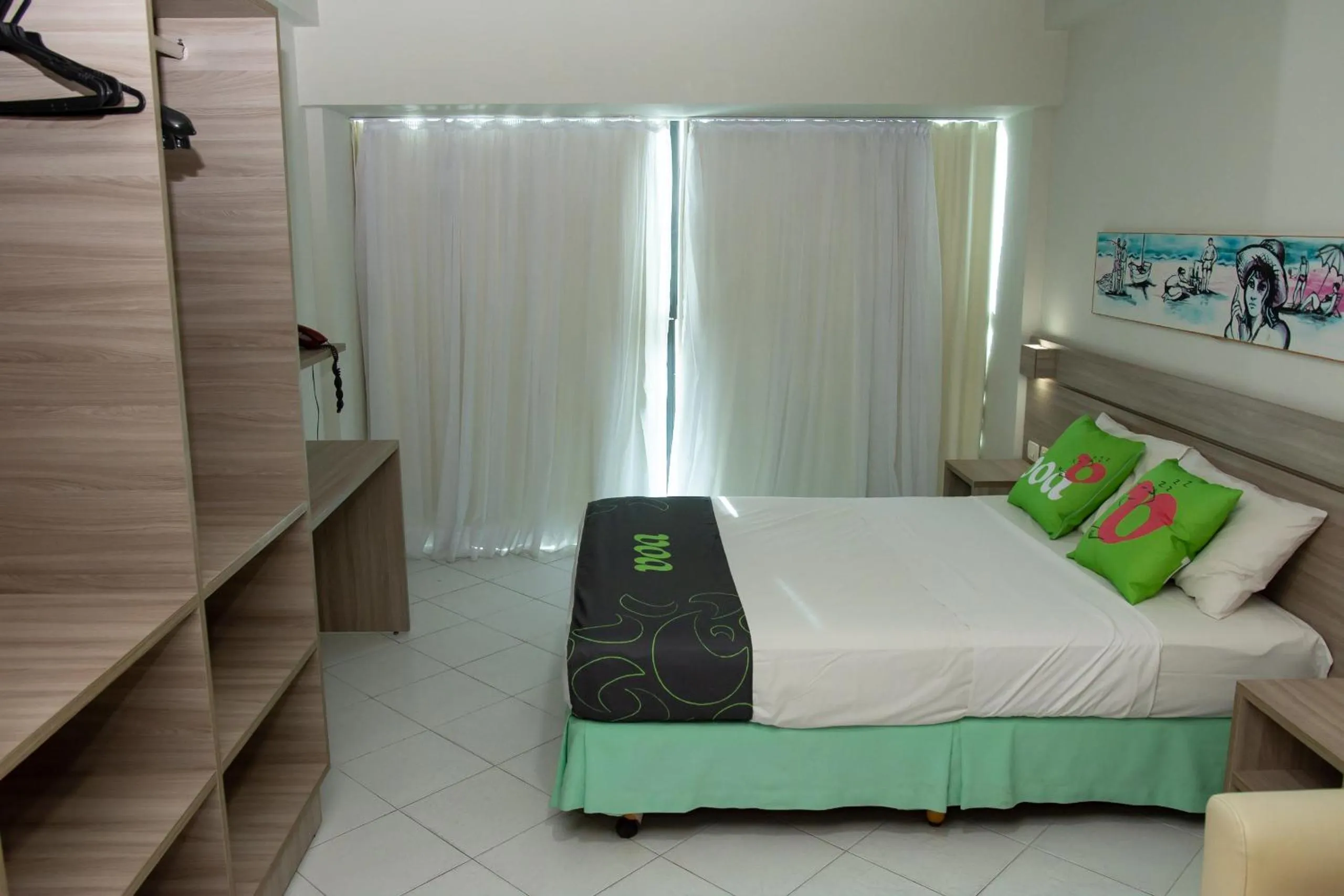 Bed in VOA Ambassador Flat