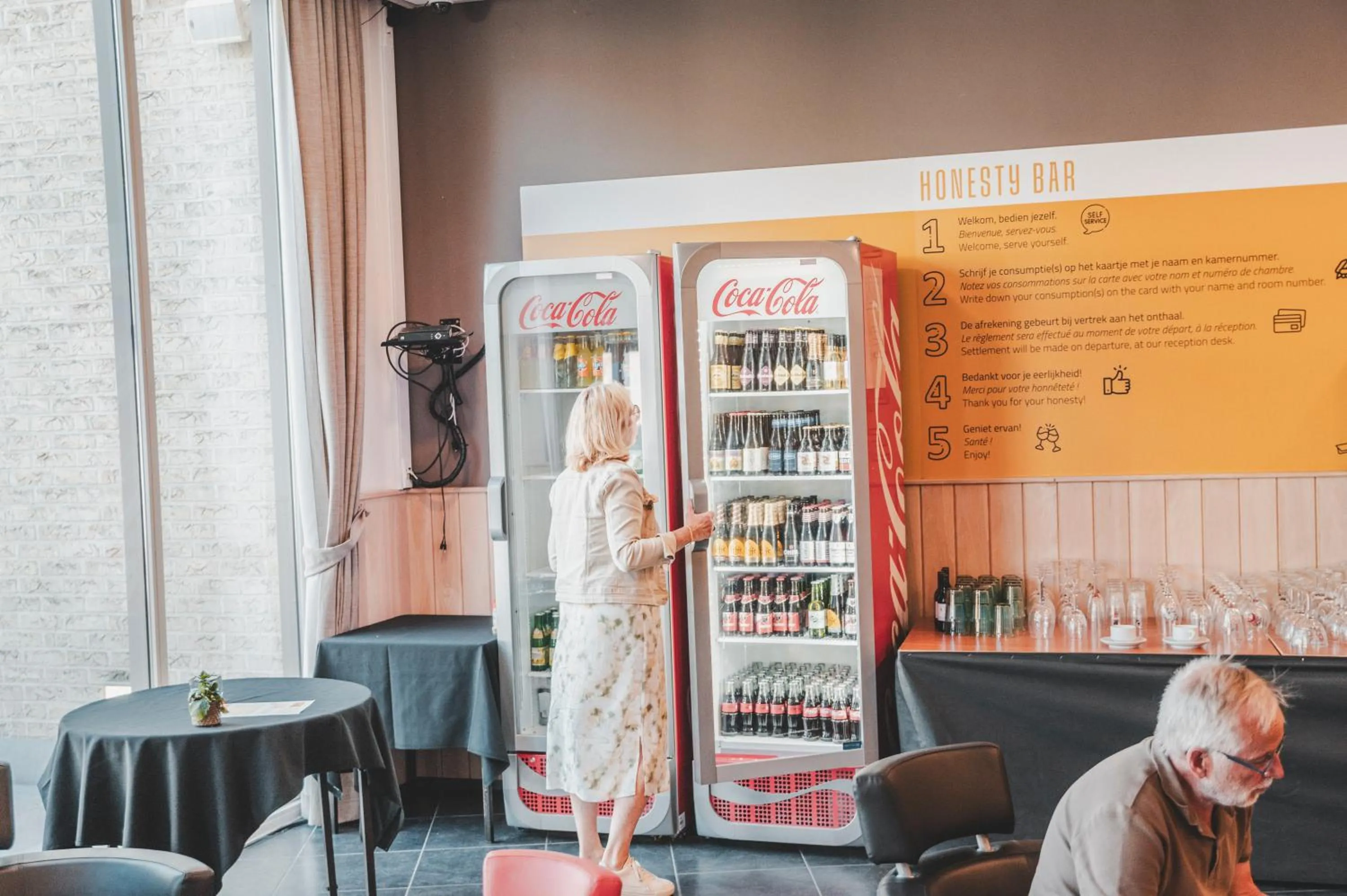 Lounge or bar in Vakantiedomein Hoge Duin