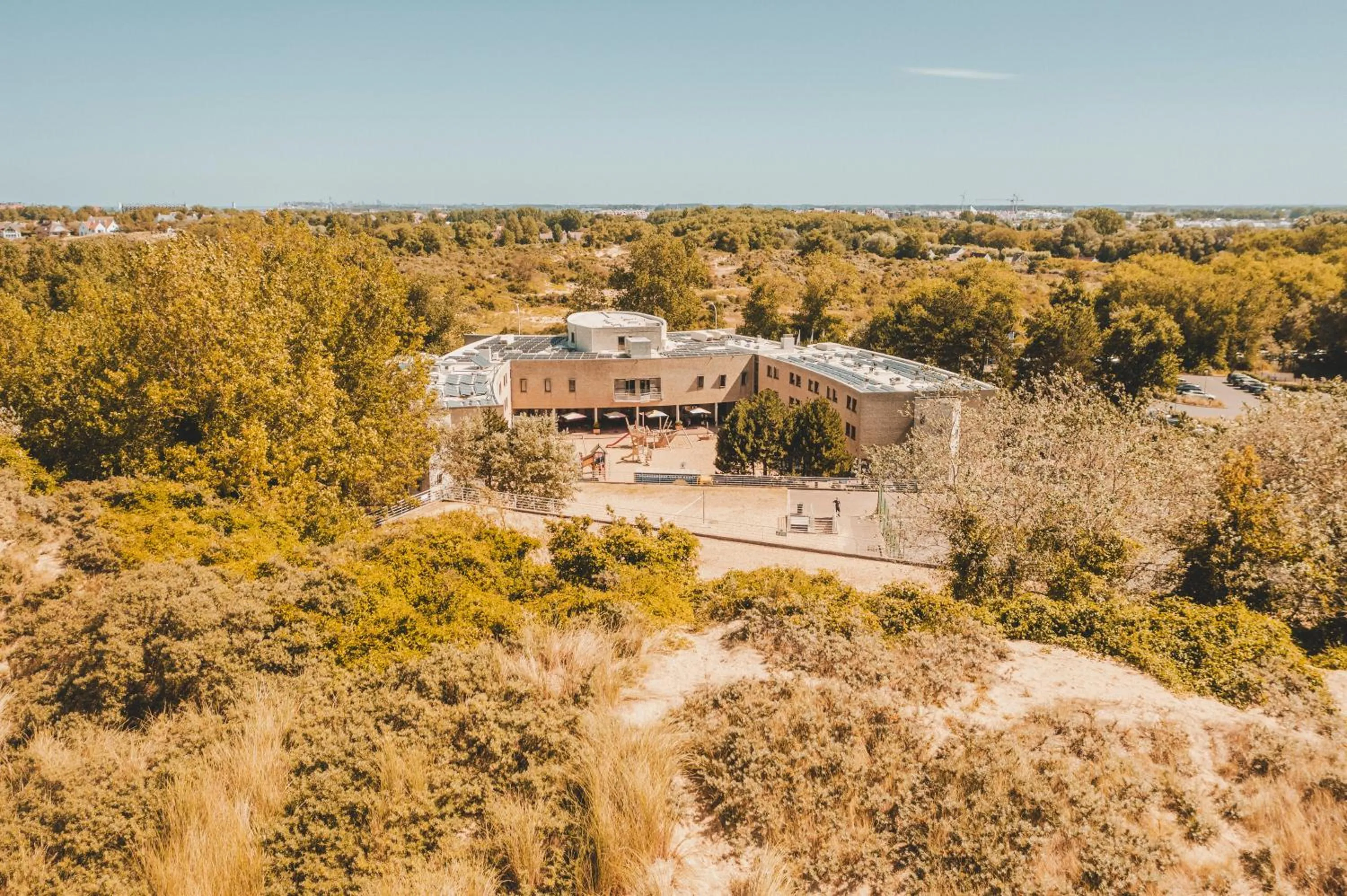 Property building in Vakantiedomein Hoge Duin