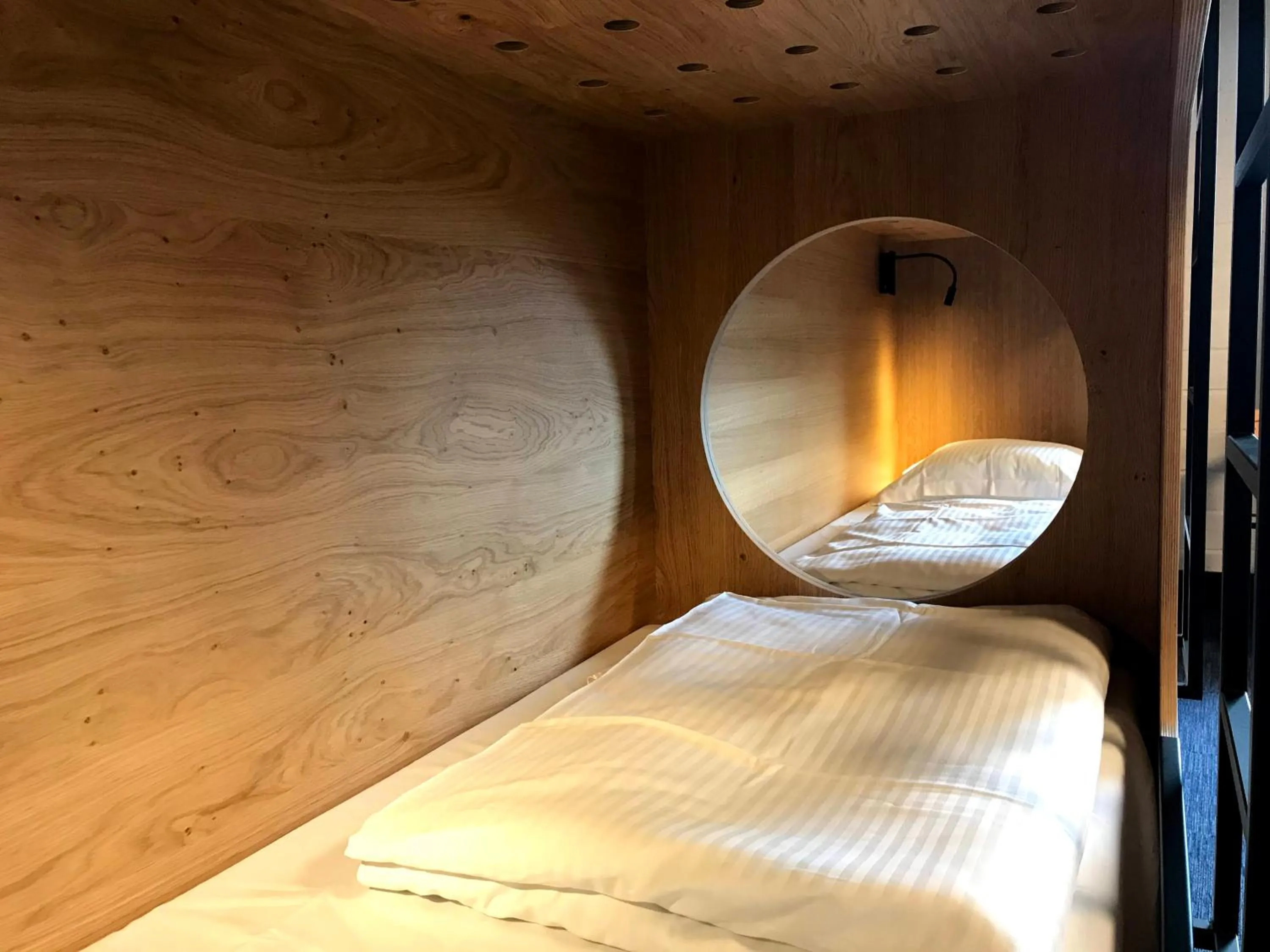 Bed in Vakantiedomein Hoge Duin