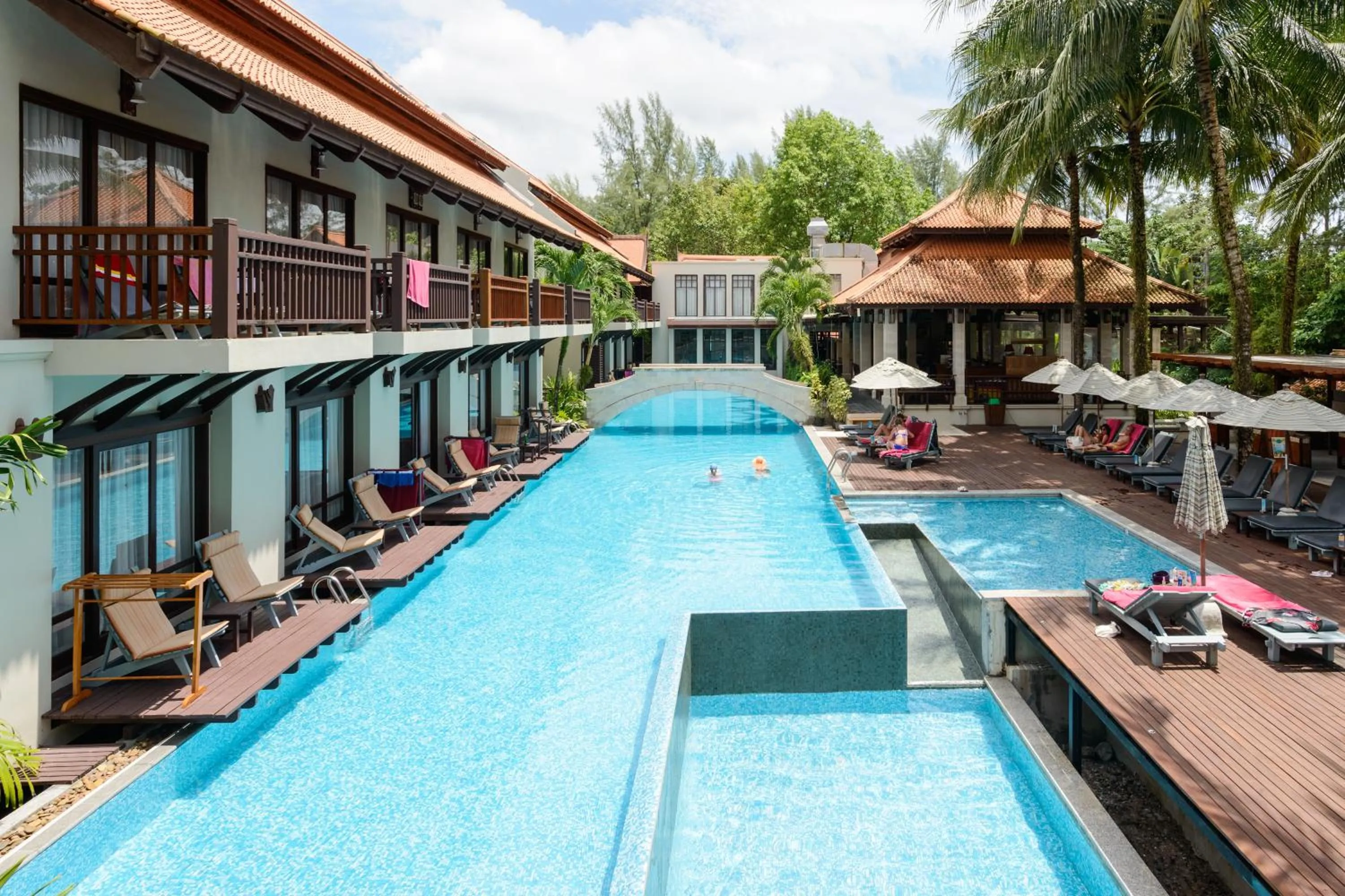Swimming pool in Khaolak Oriental Resort - Adult Only
