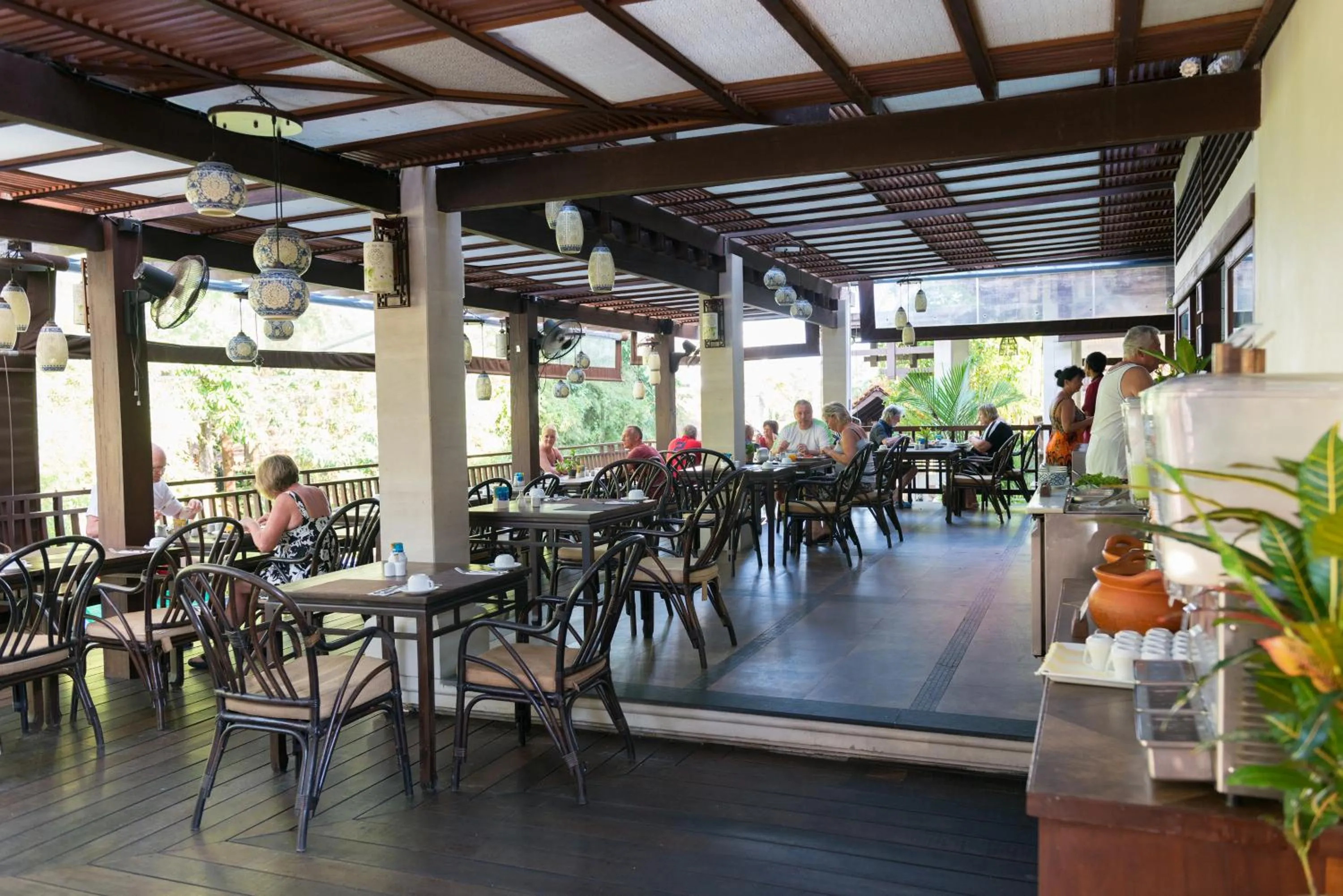 Buffet breakfast in Khaolak Oriental Resort - Adult Only