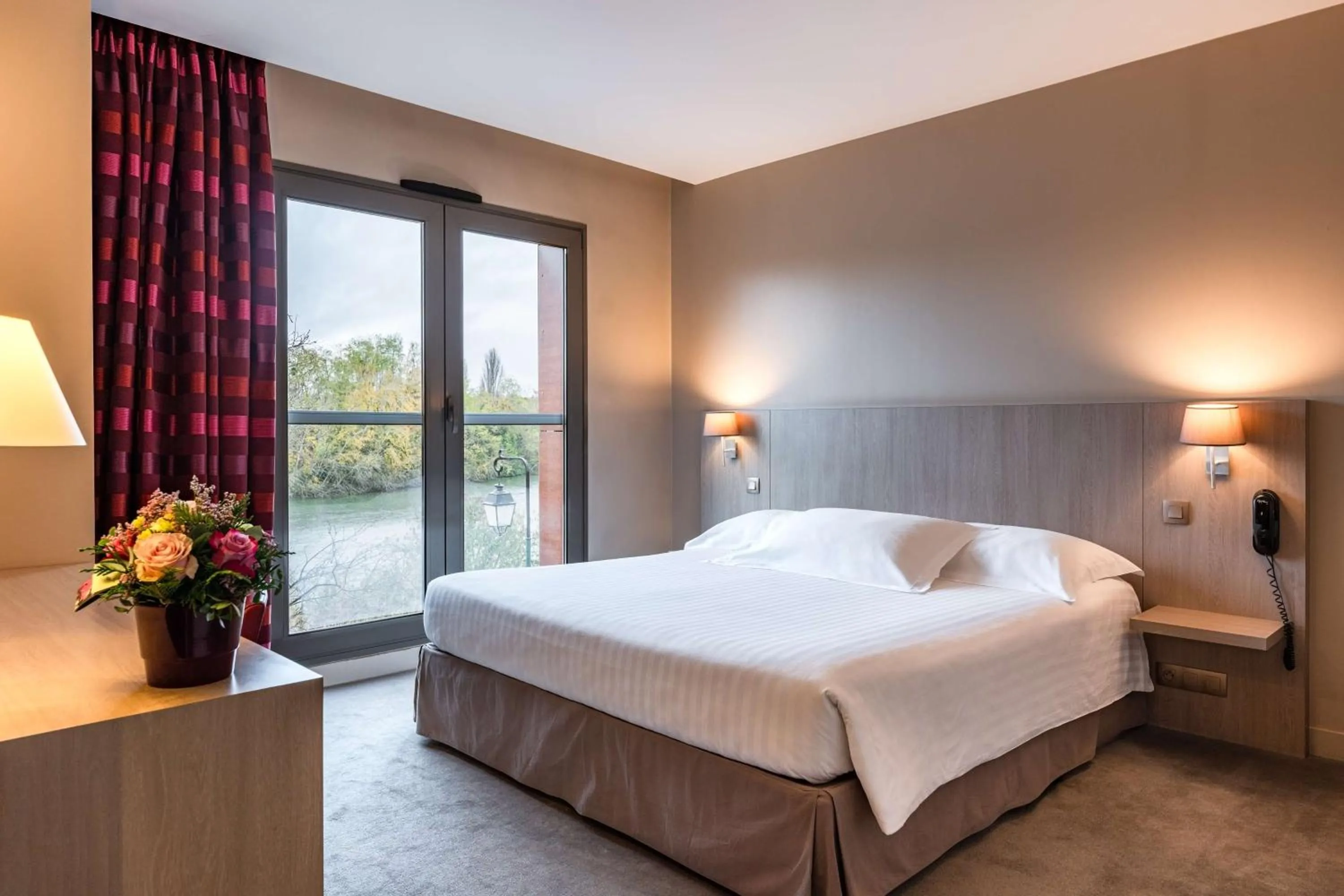 Bedroom, Bed in Le Relais de La Malmaison, a member of Radisson Individuals