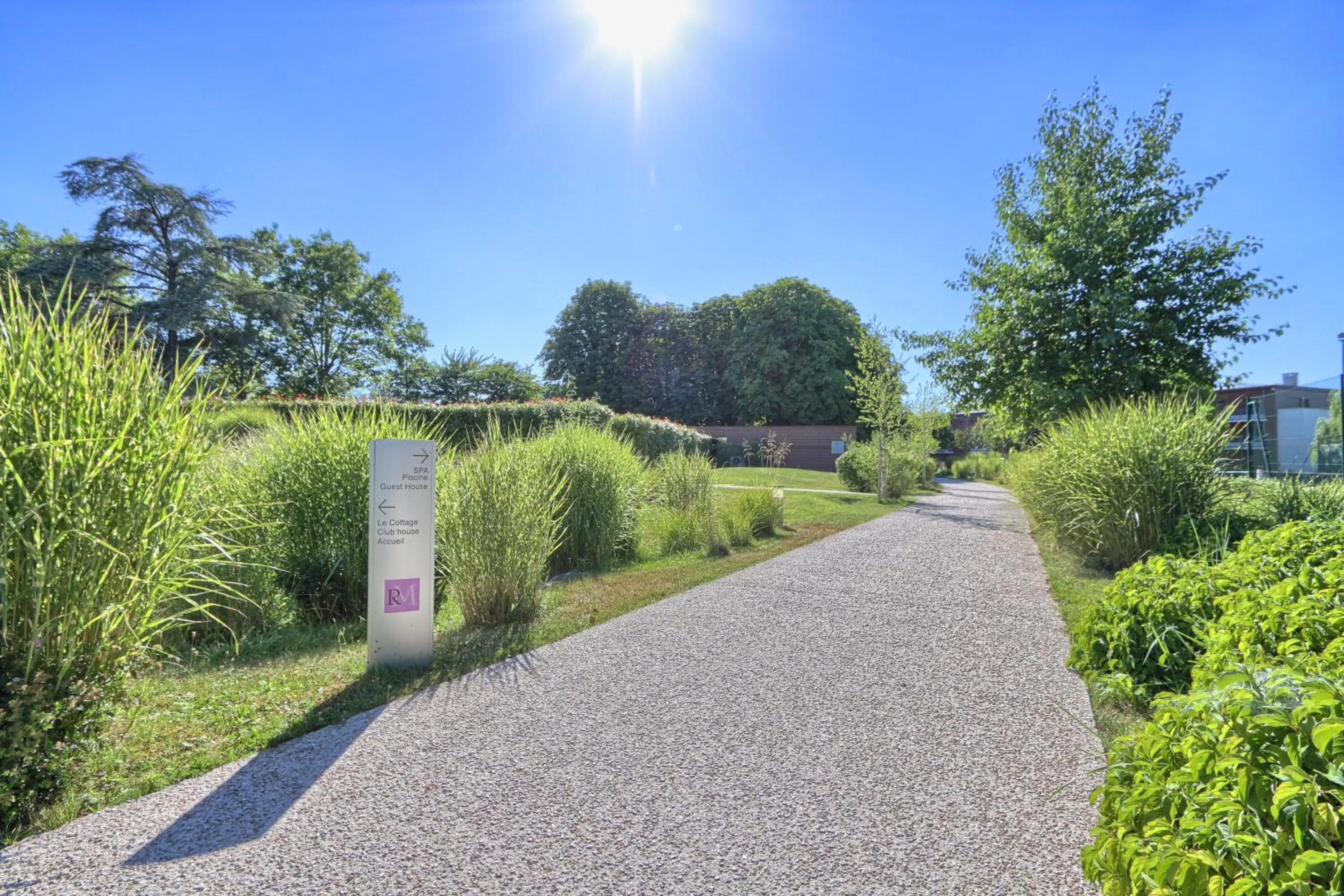 Garden in Le Relais de La Malmaison, a member of Radisson Individuals