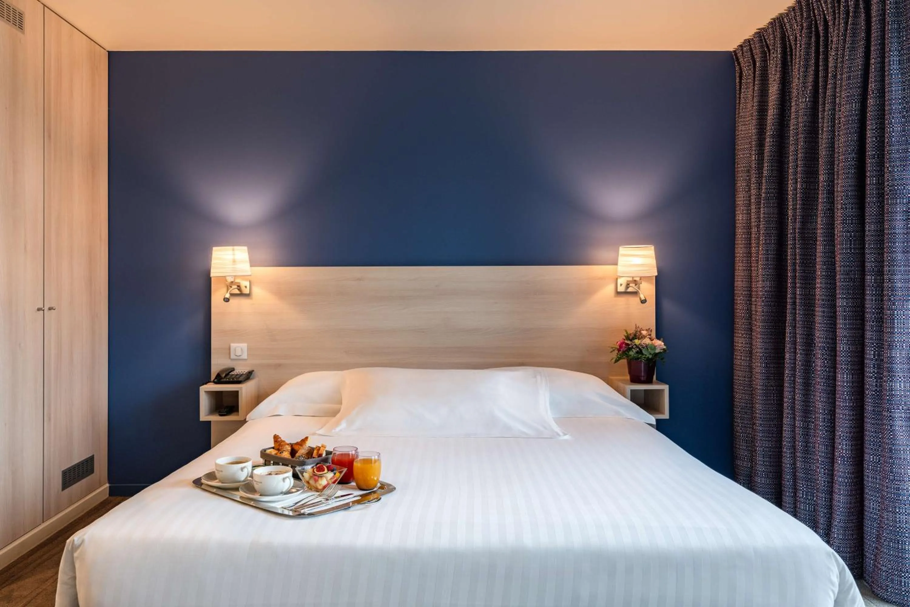 Bedroom, Bed in Le Relais de La Malmaison, a member of Radisson Individuals