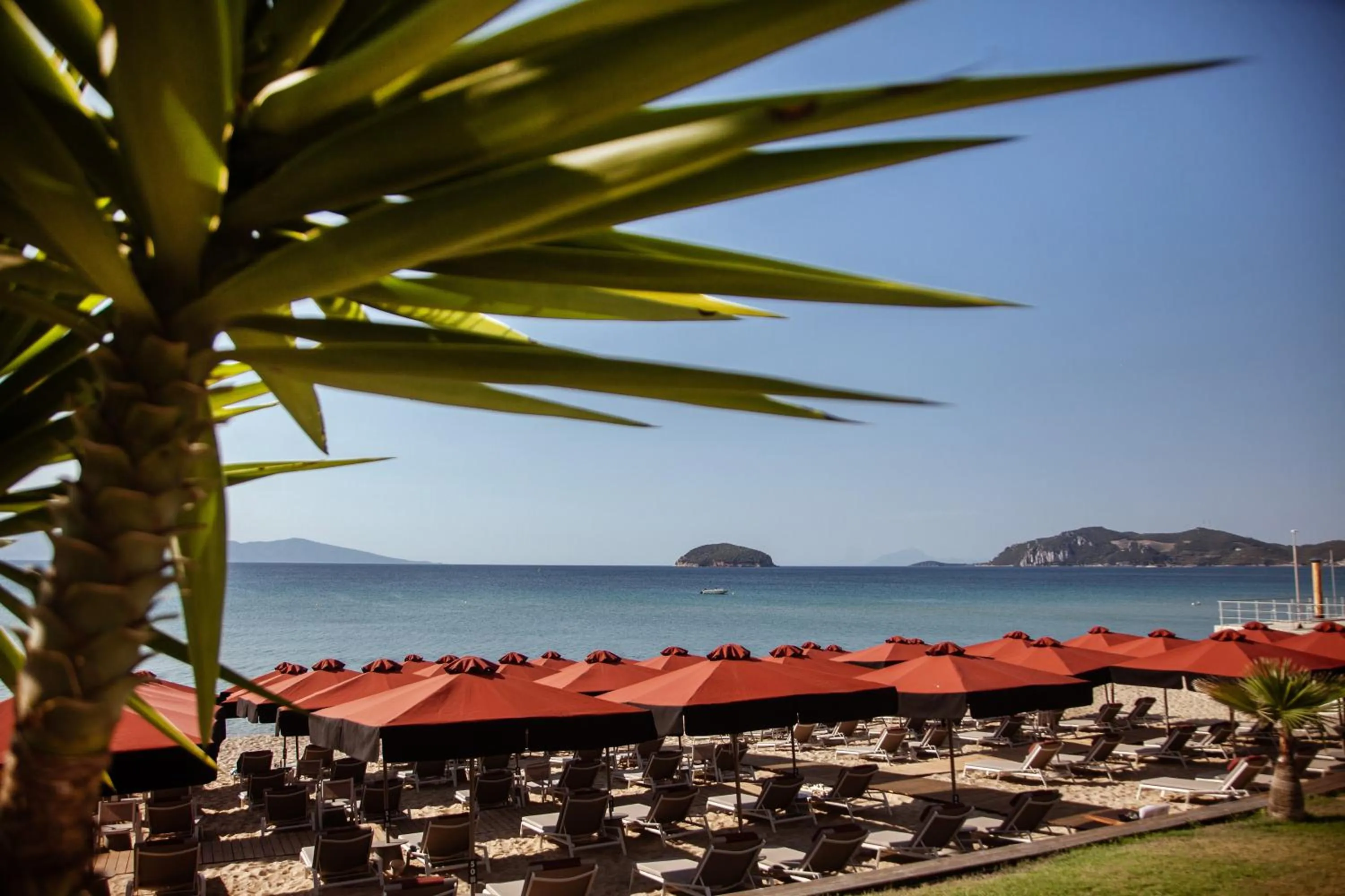 Beach in Akti Hotel Kavala