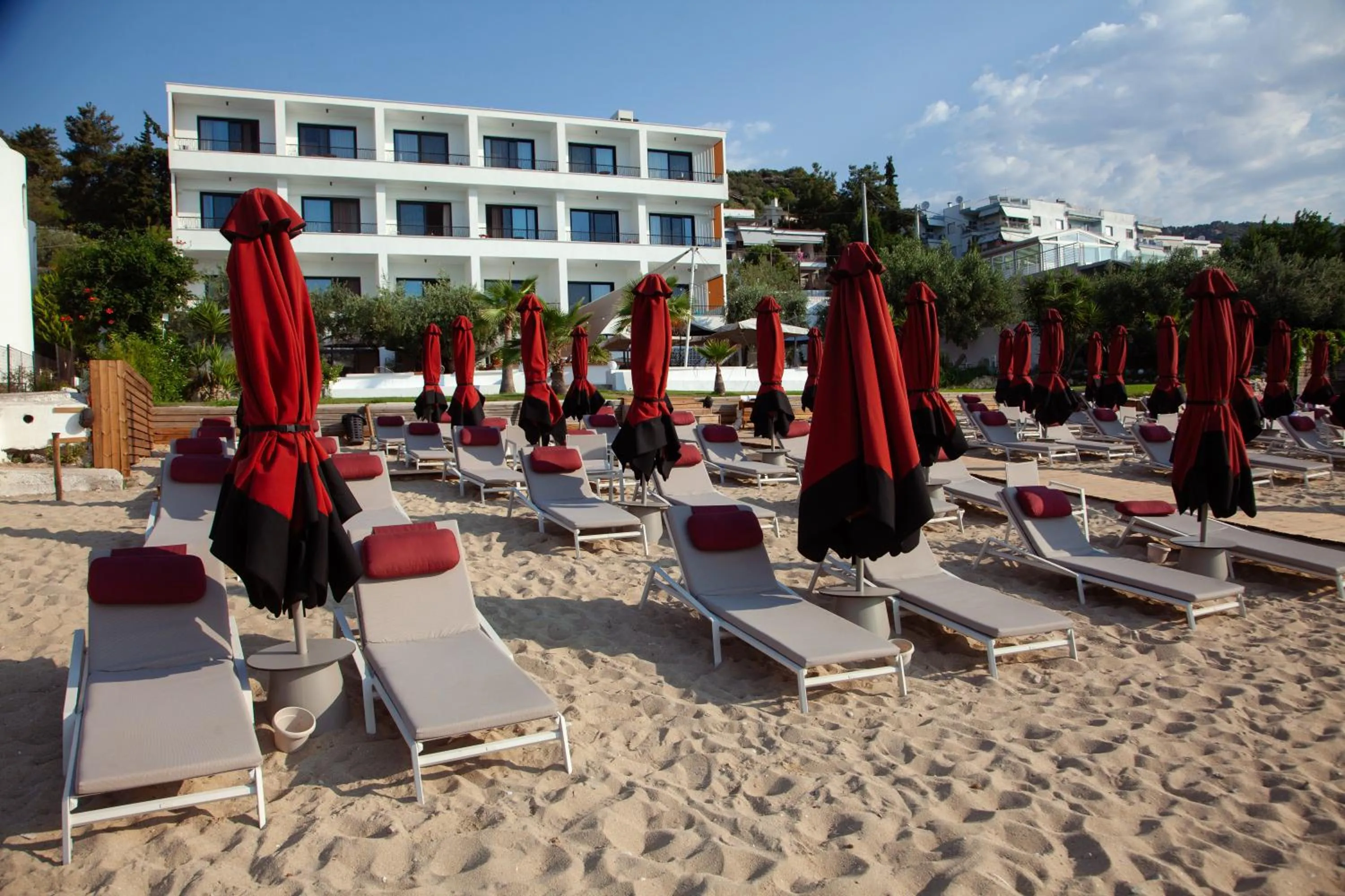 Beach in Akti Hotel Kavala
