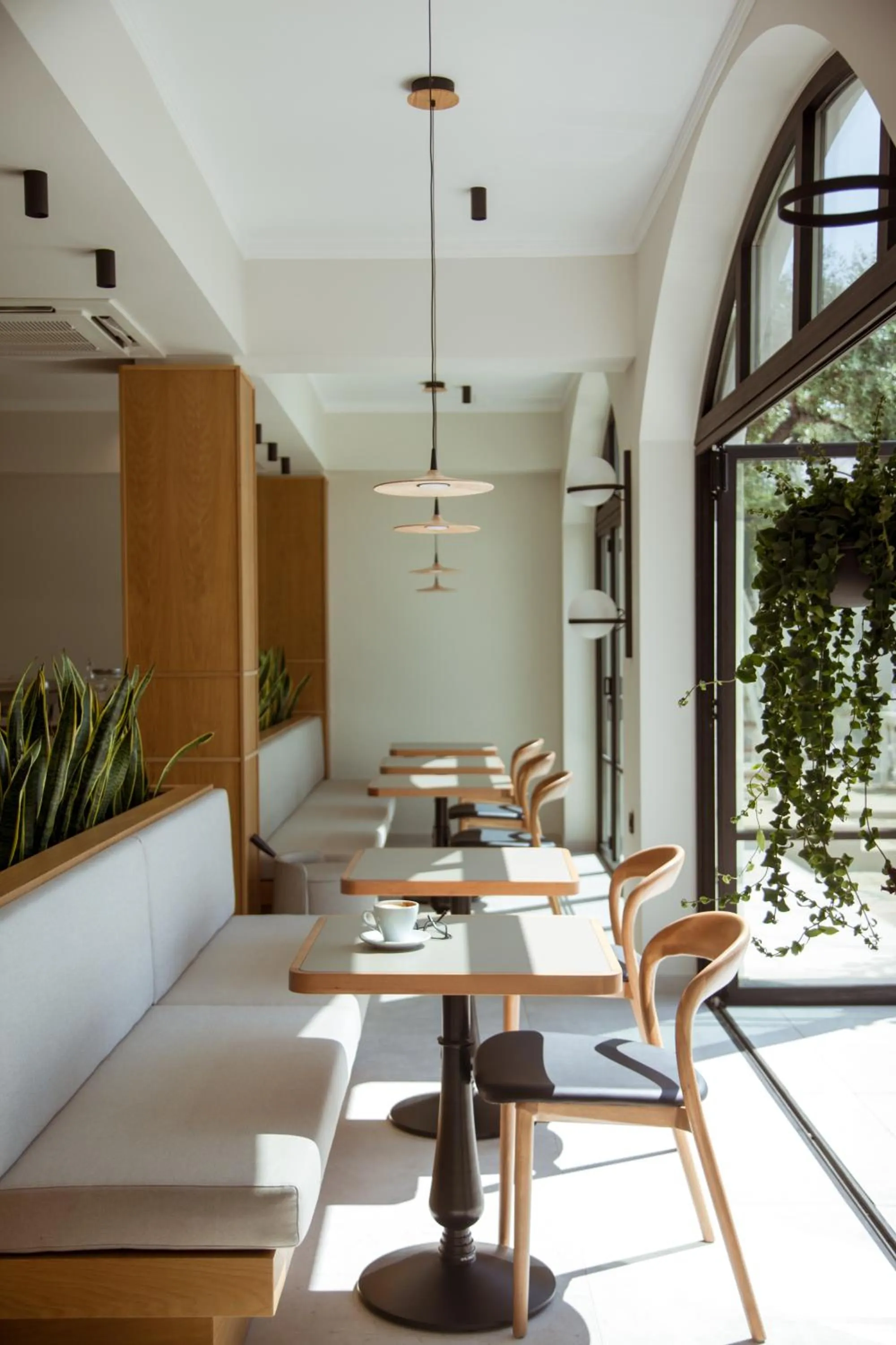 Dining area in Akti Hotel Kavala