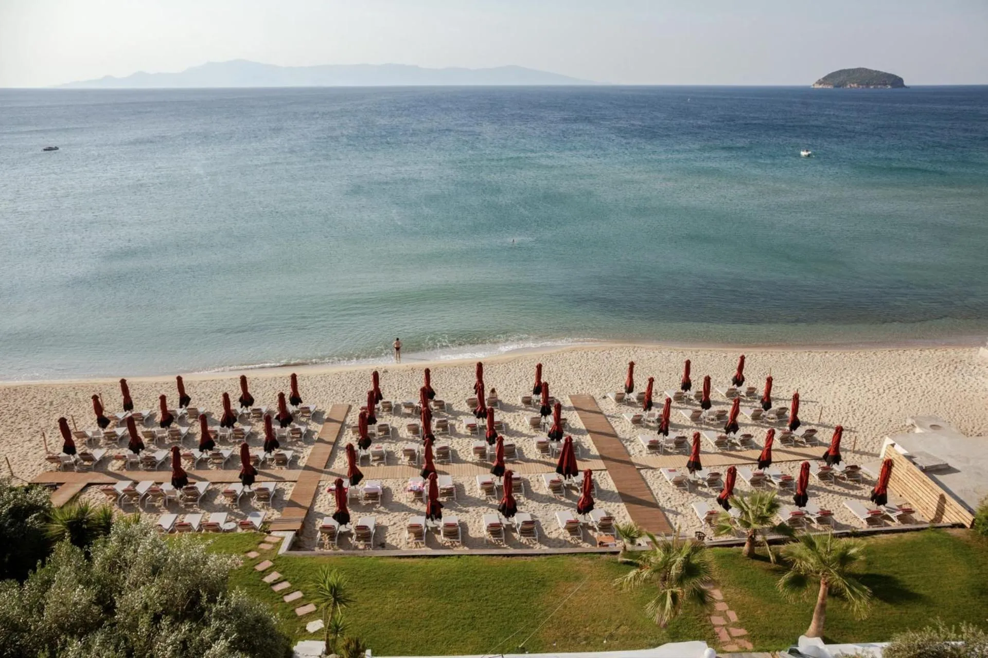 Beach in Akti Hotel Kavala