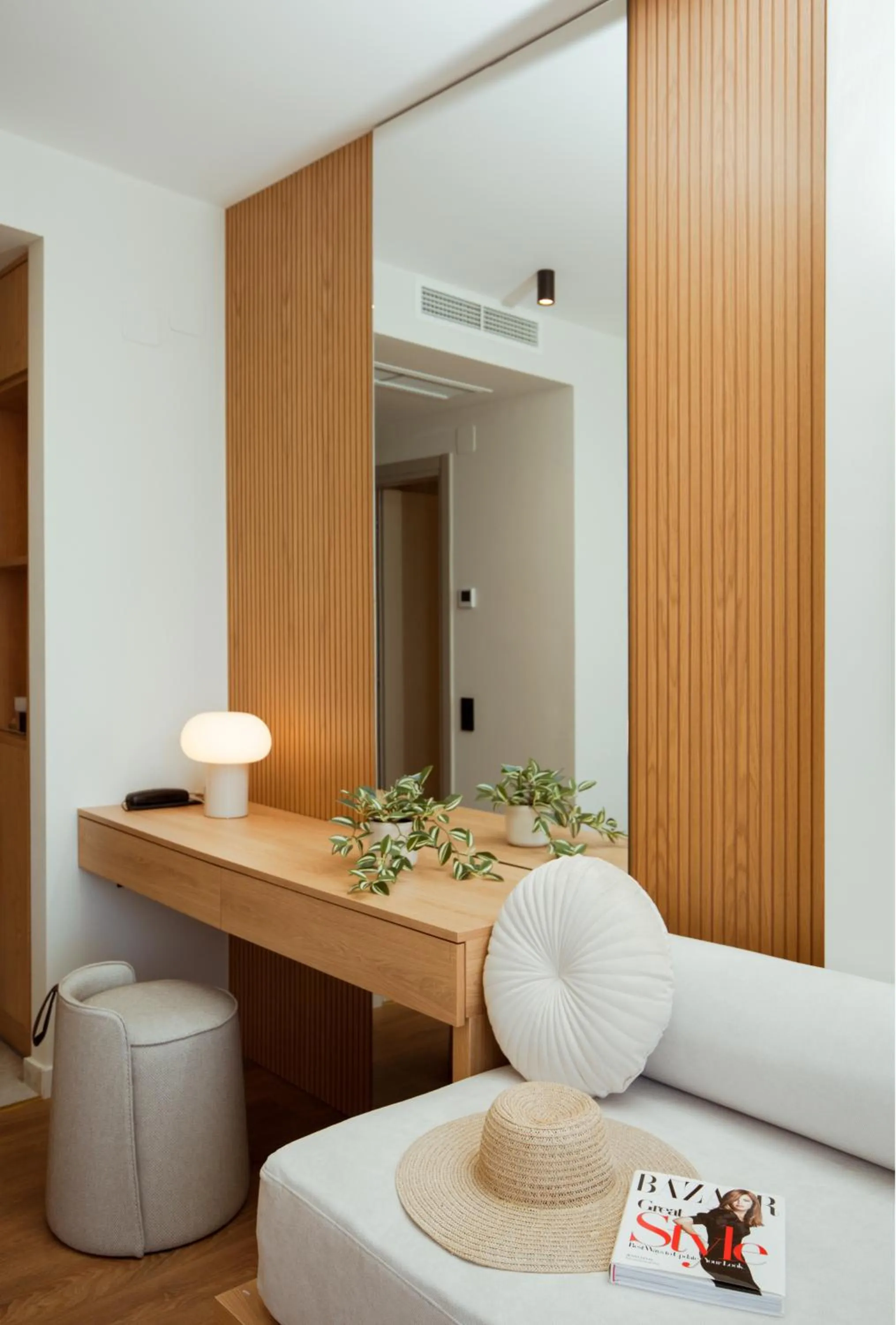 Seating area in Akti Hotel Kavala