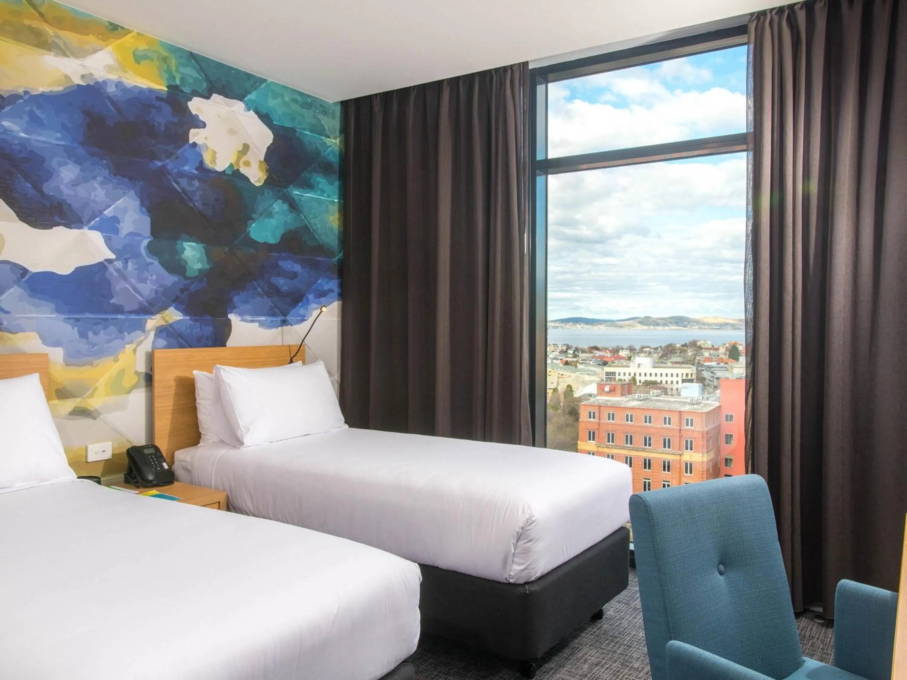 Bedroom, Bed in Ibis Styles Hobart