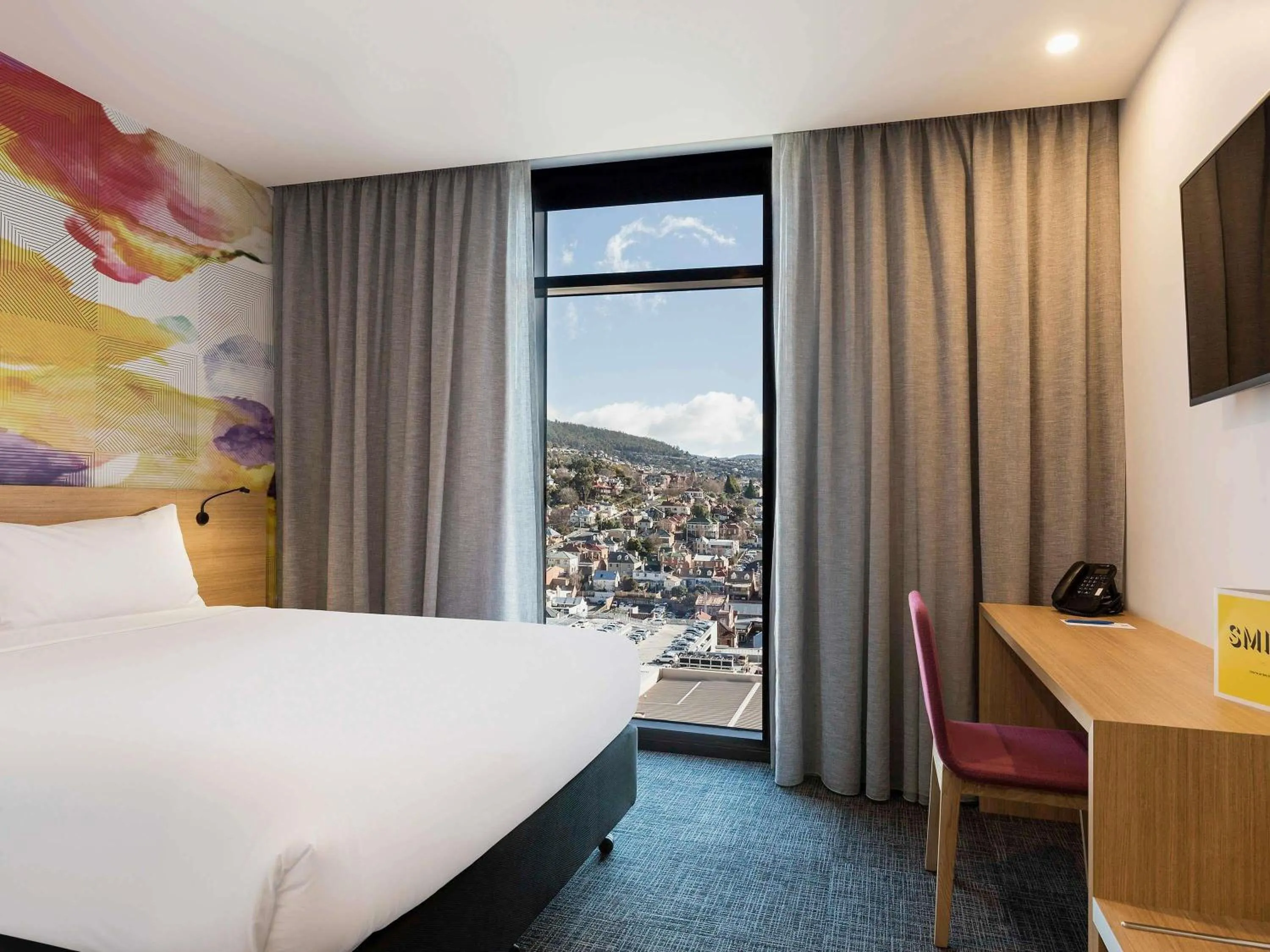 Bedroom, Bed in Ibis Styles Hobart