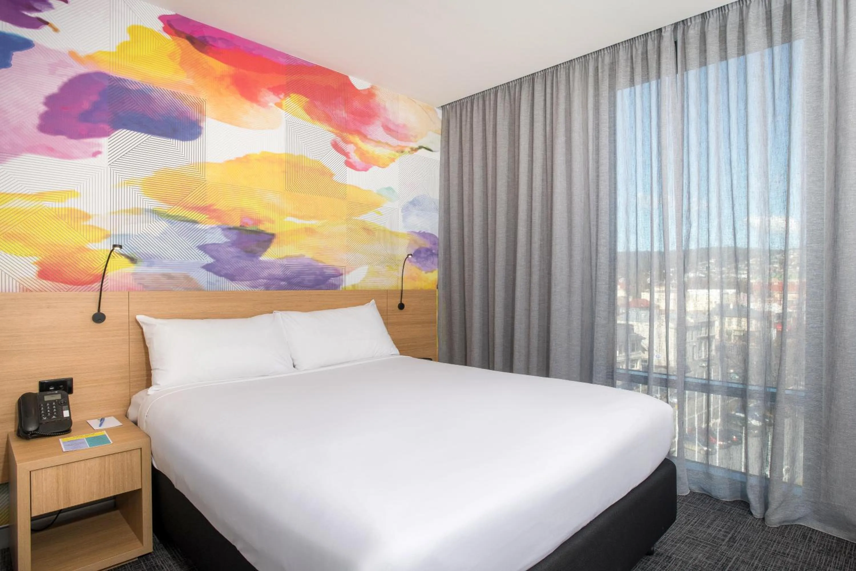 Bedroom, Bed in Ibis Styles Hobart