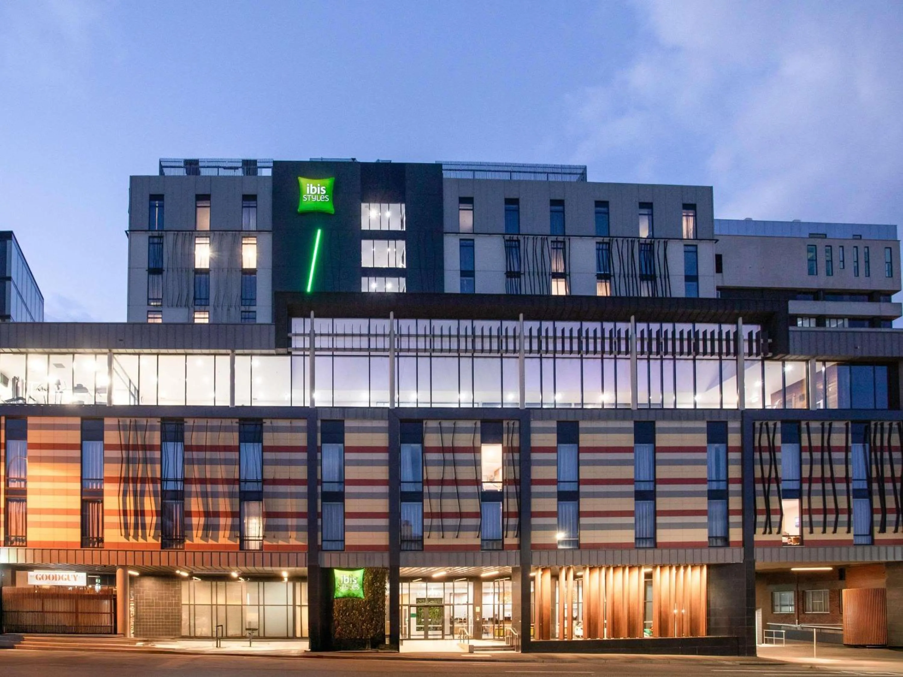 Property building in Ibis Styles Hobart