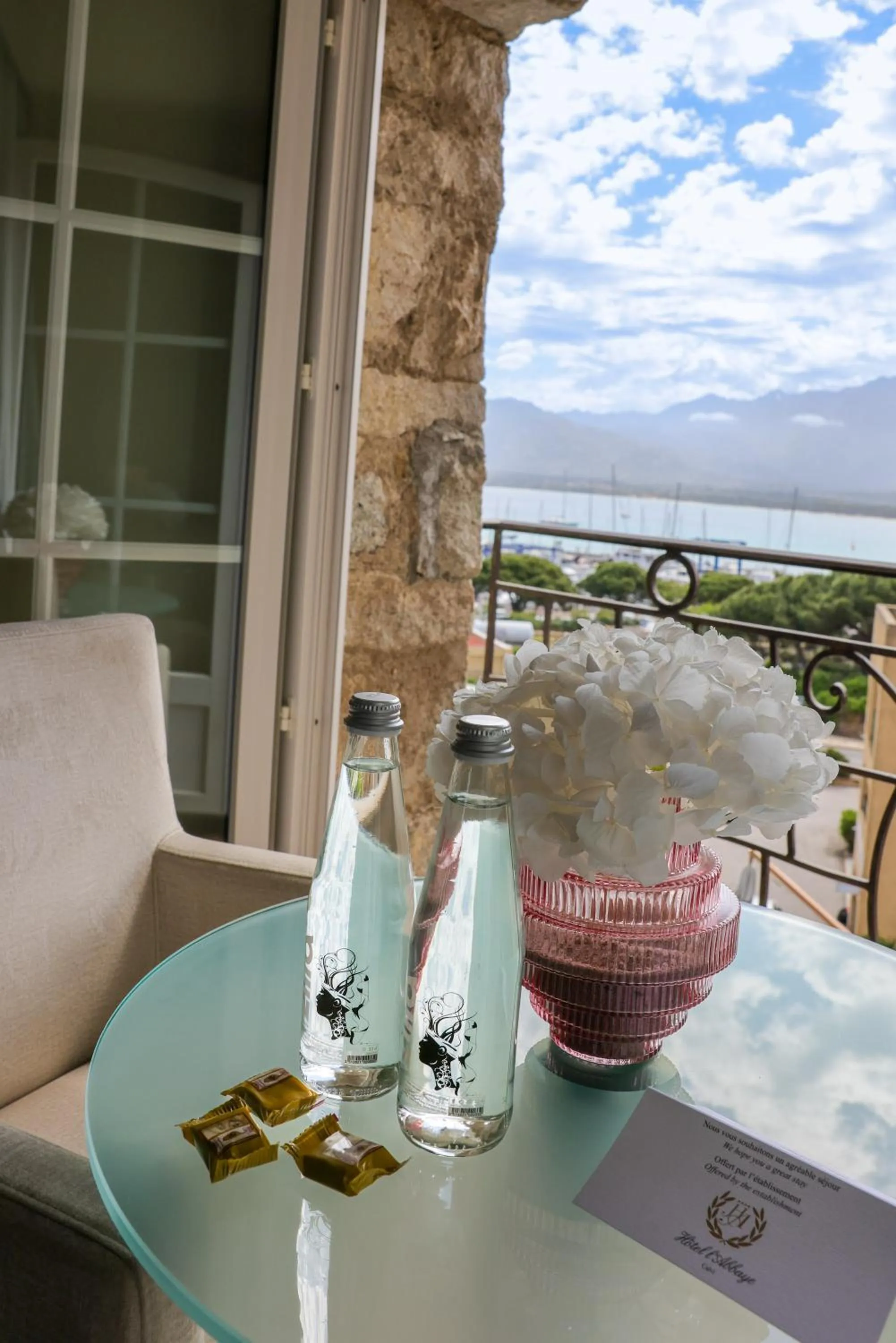 Sea view in Hôtel L'Abbaye