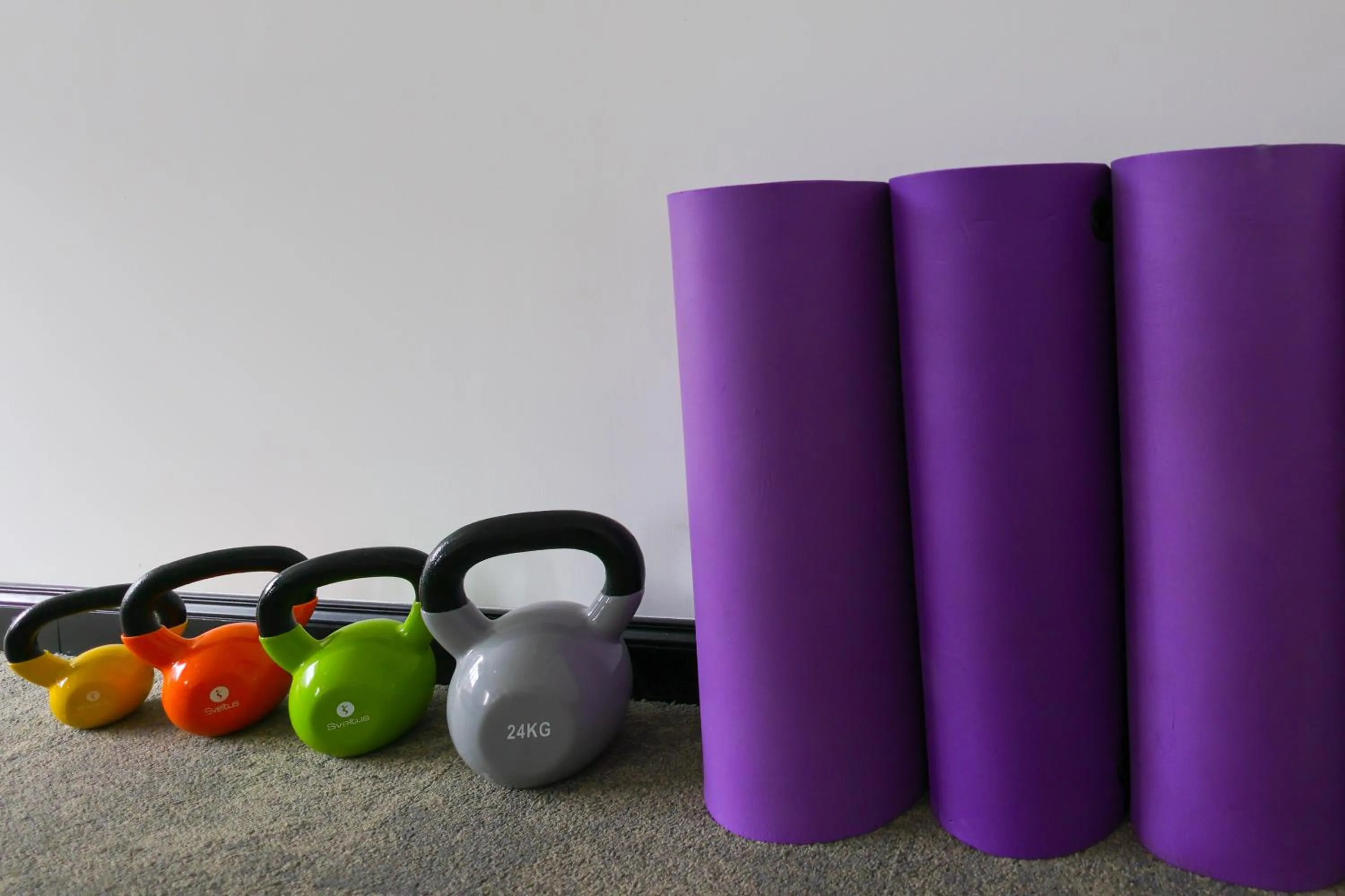 Fitness centre/facilities in Hôtel L'Abbaye