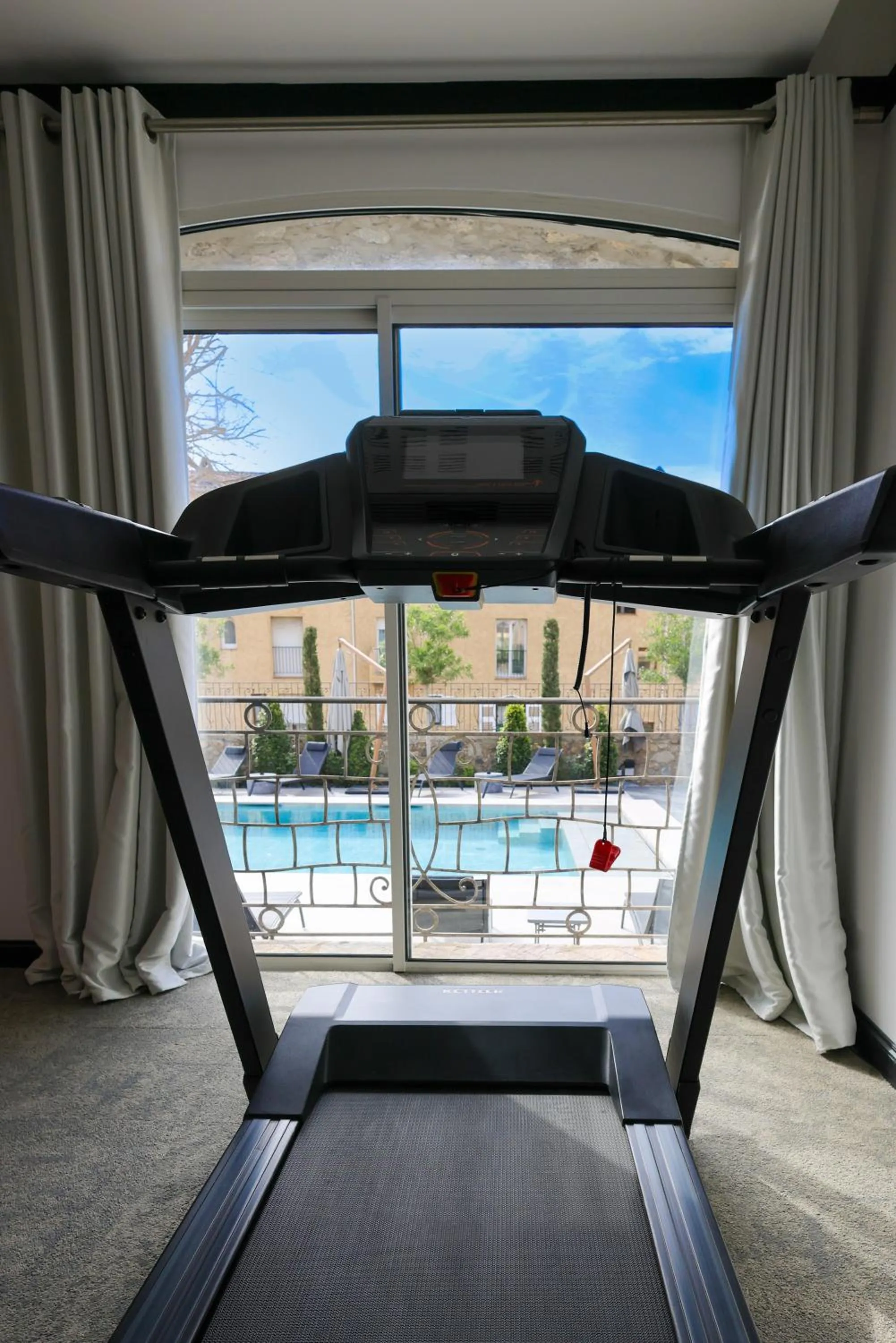 Fitness centre/facilities in Hôtel L'Abbaye