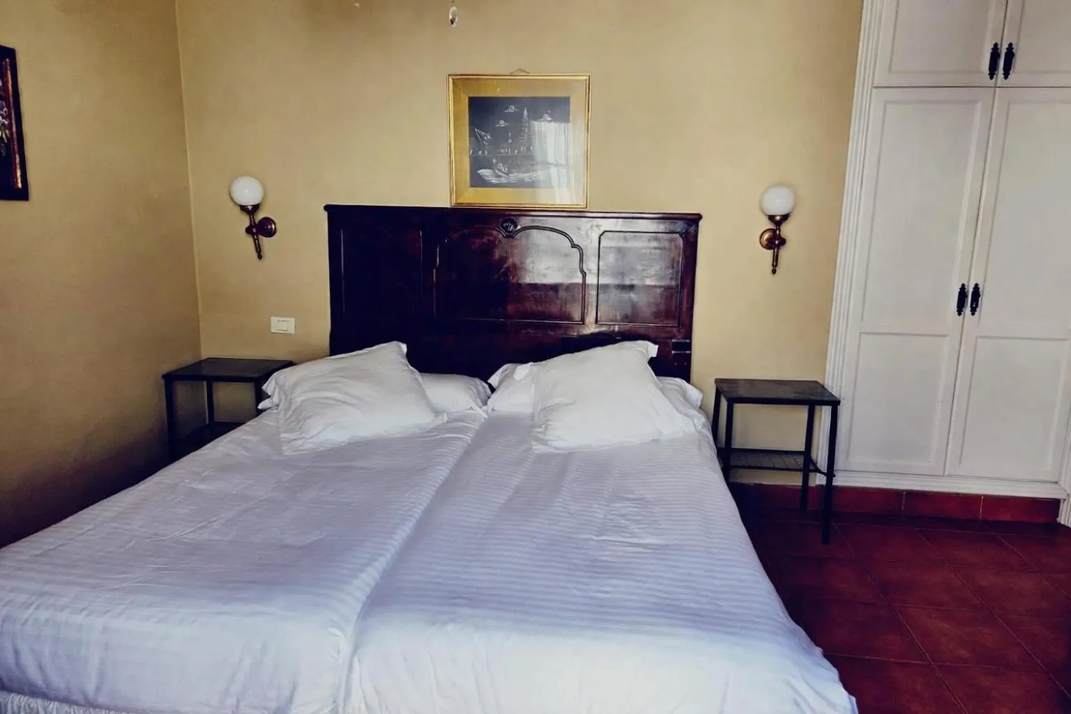 Bed in Casa Rural Malpais Trece