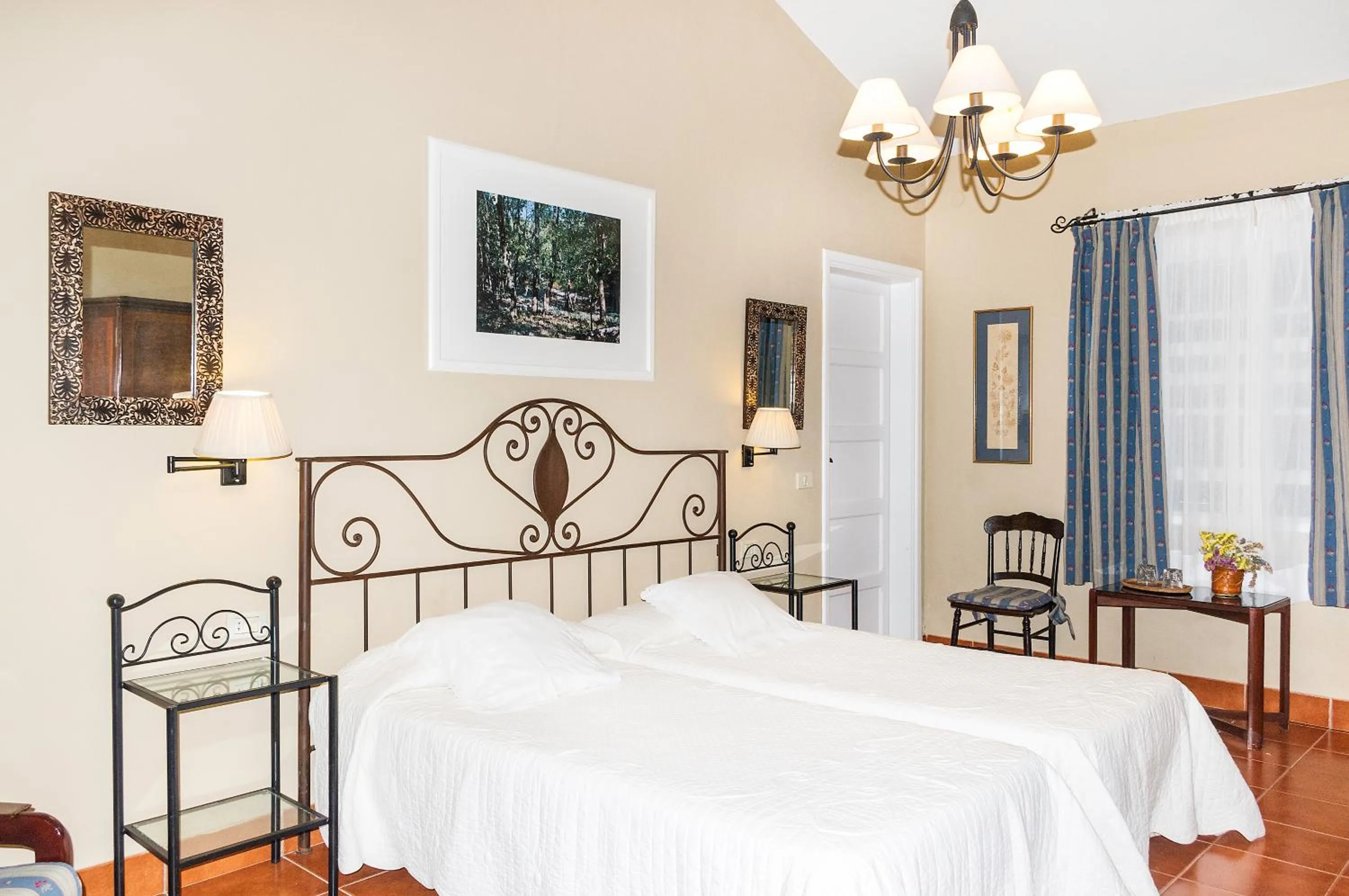 Bed in Casa Rural Malpais Trece