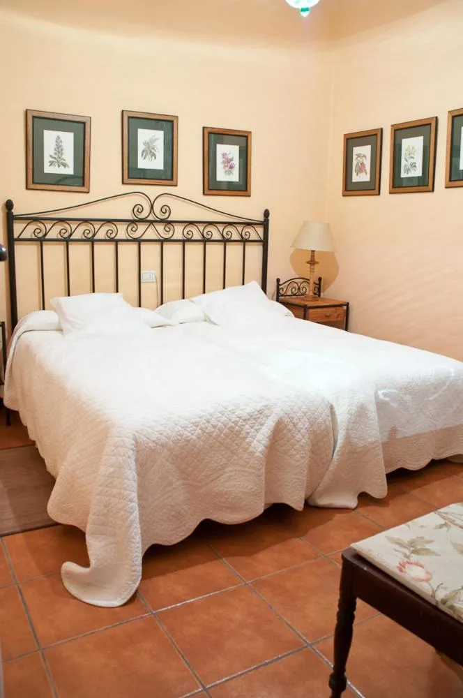 Bed in Casa Rural Malpais Trece