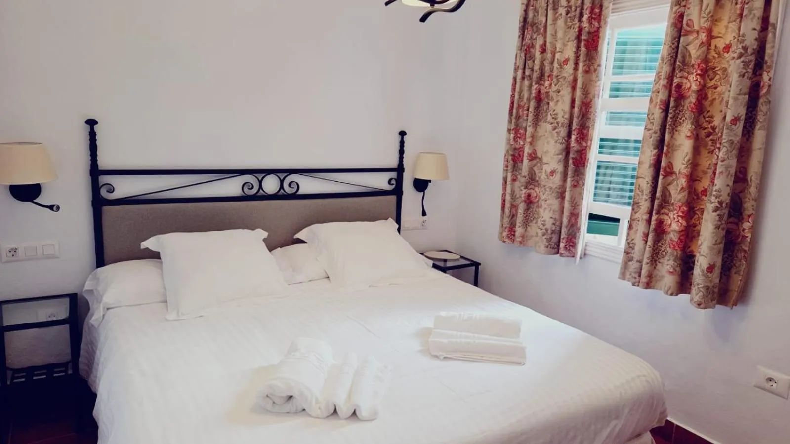 Bed in Casa Rural Malpais Trece