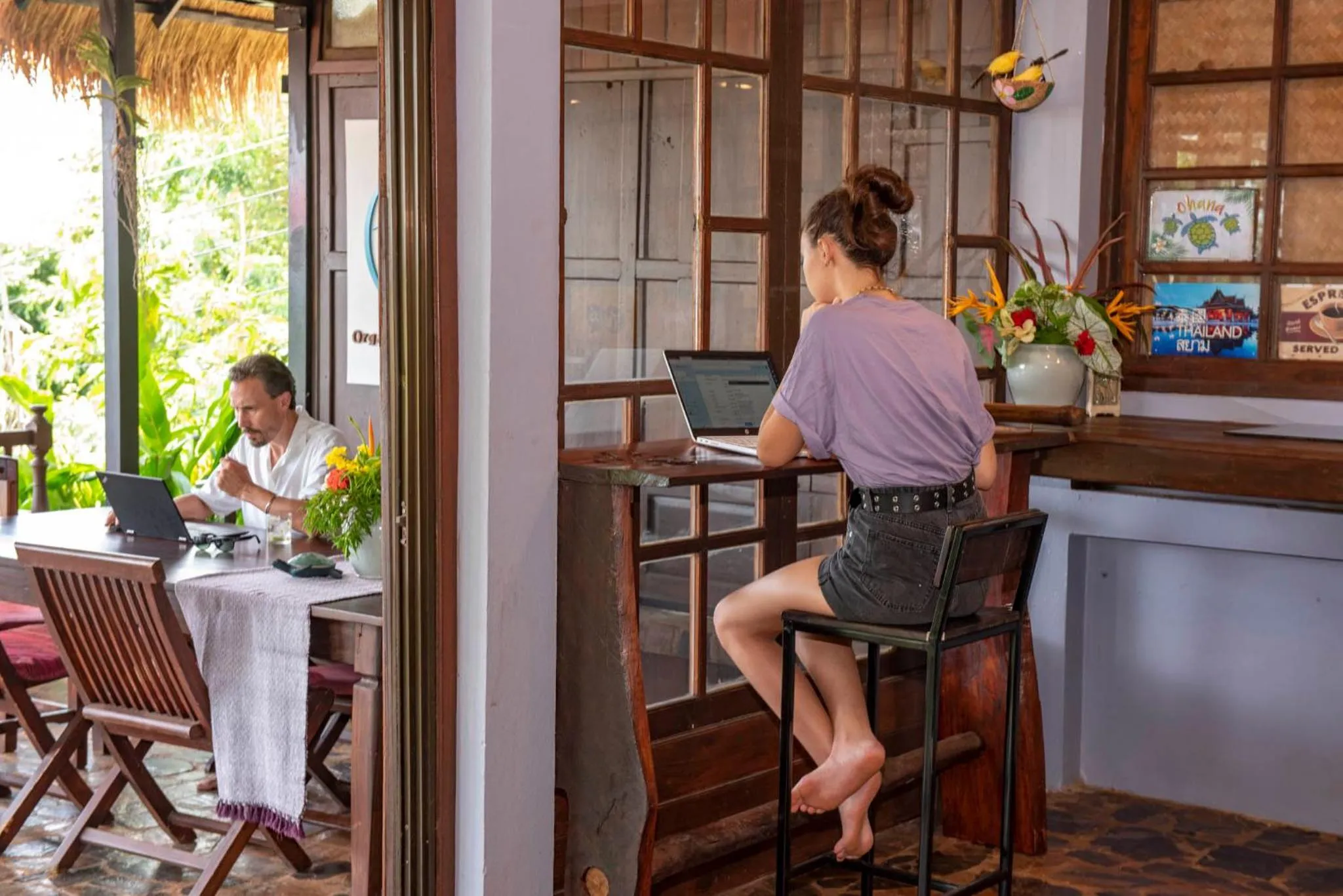 Lobby or reception in Good Time Sports Village Koh Mak