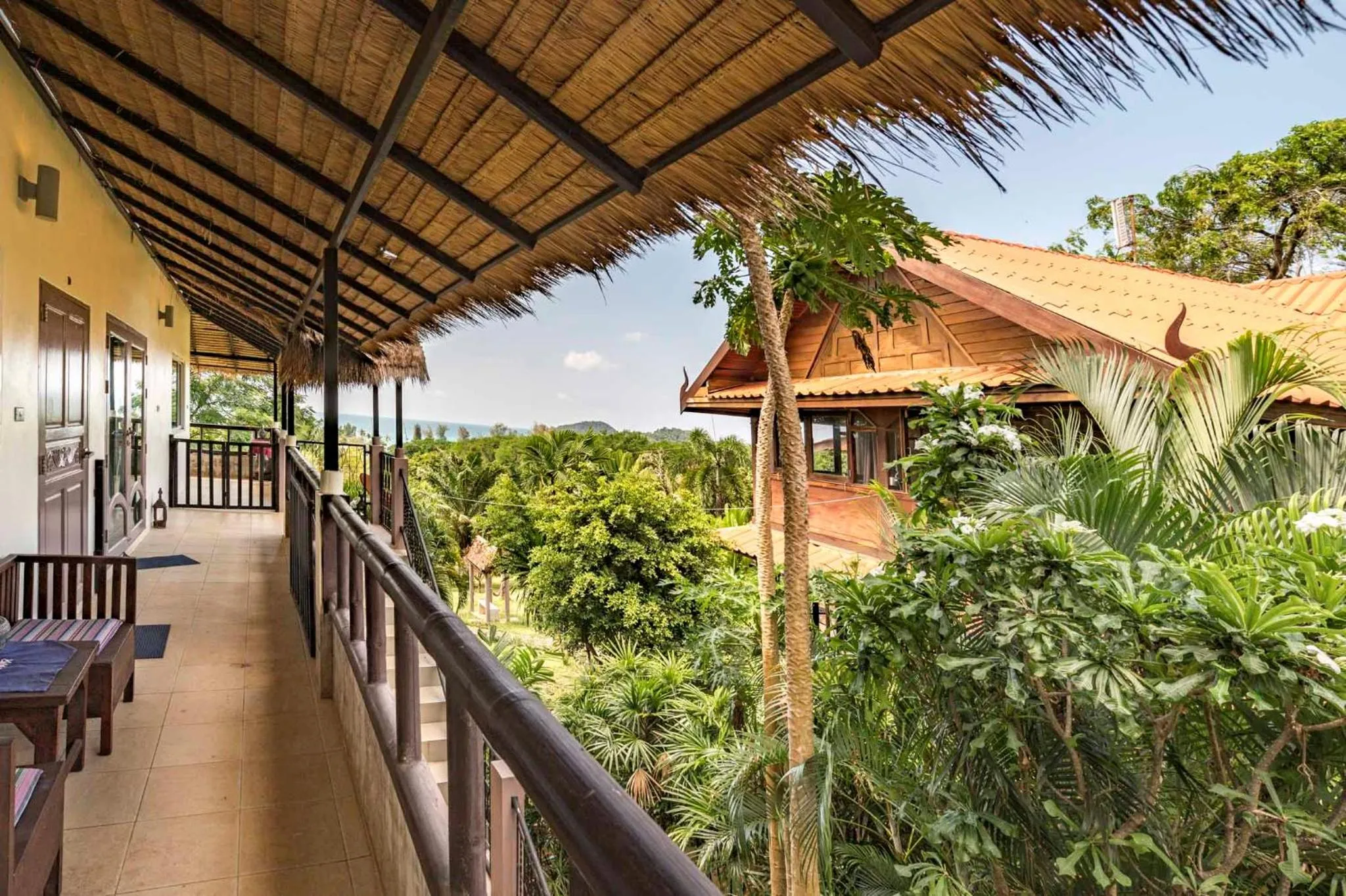 Balcony/Terrace in Good Time Sports Village Koh Mak