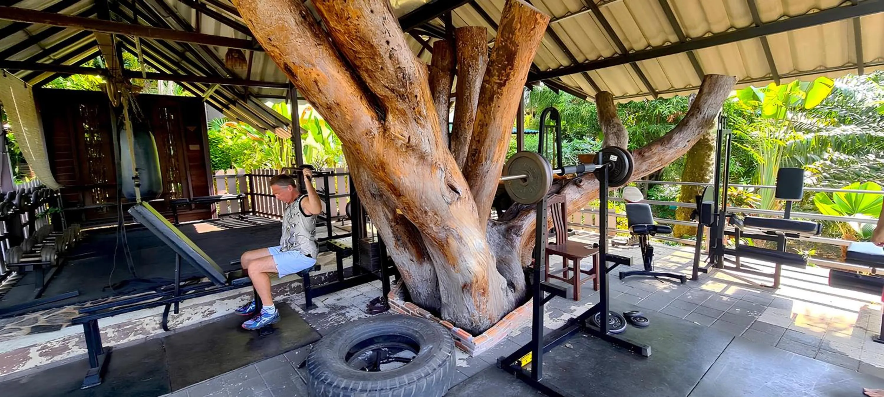 Fitness centre/facilities in Good Time Sports Village Koh Mak