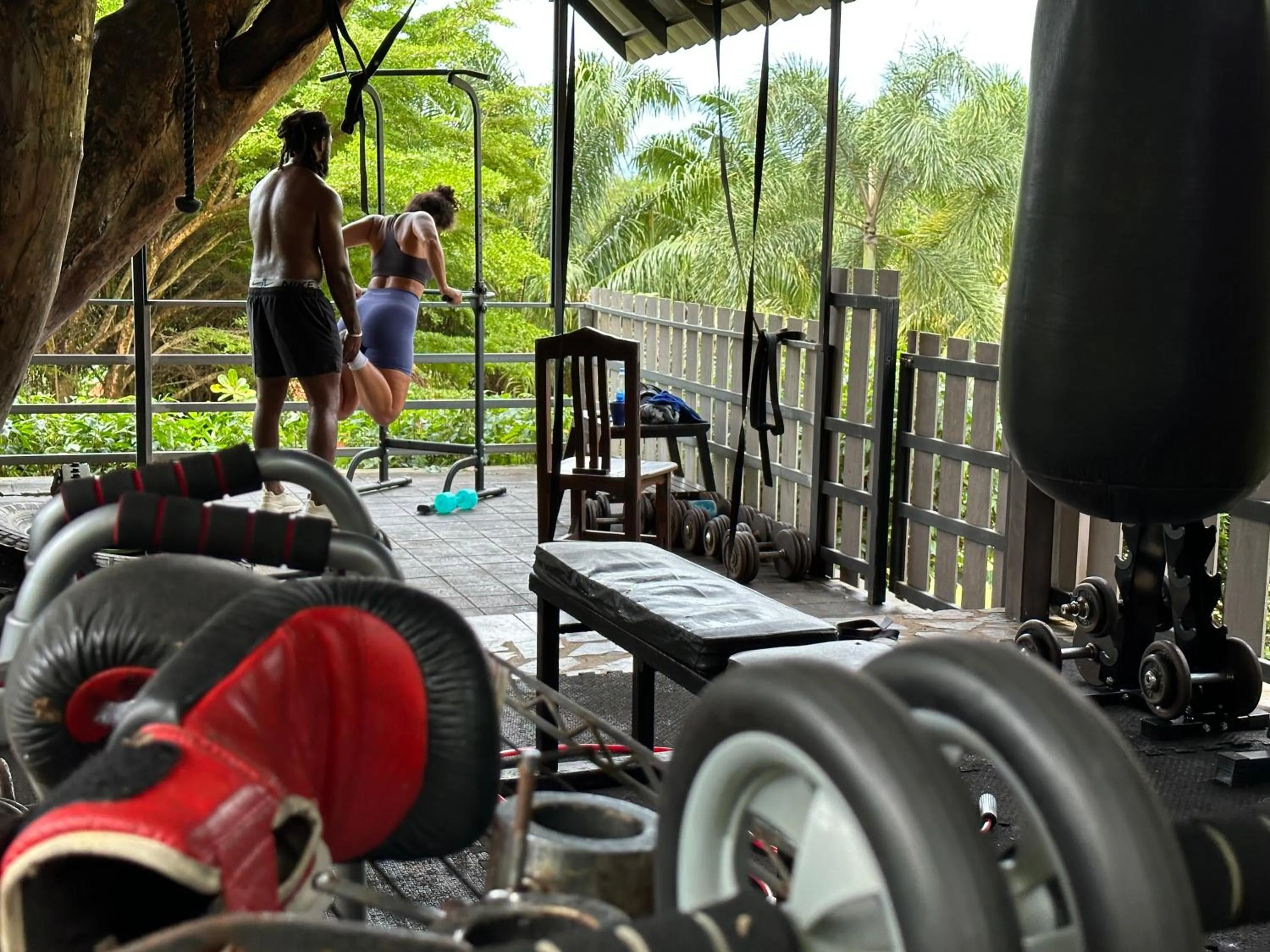 Fitness centre/facilities in Good Time Sports Village Koh Mak