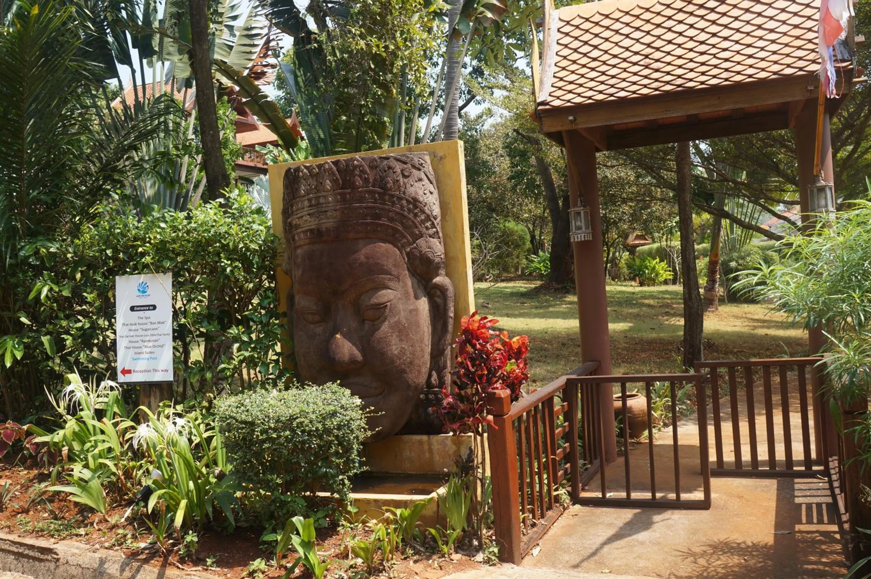 Facade/entrance in Good Time Sports Village Koh Mak