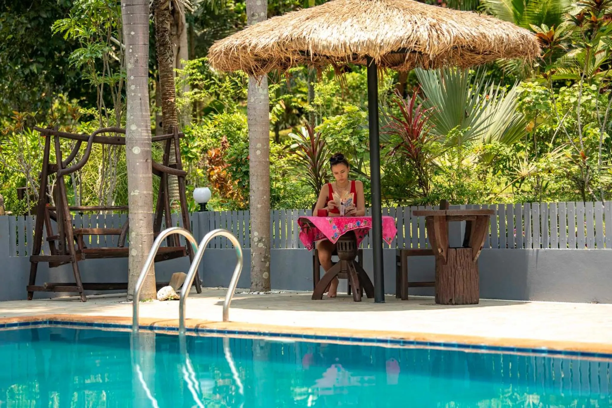 Garden in Good Time Sports Village Koh Mak