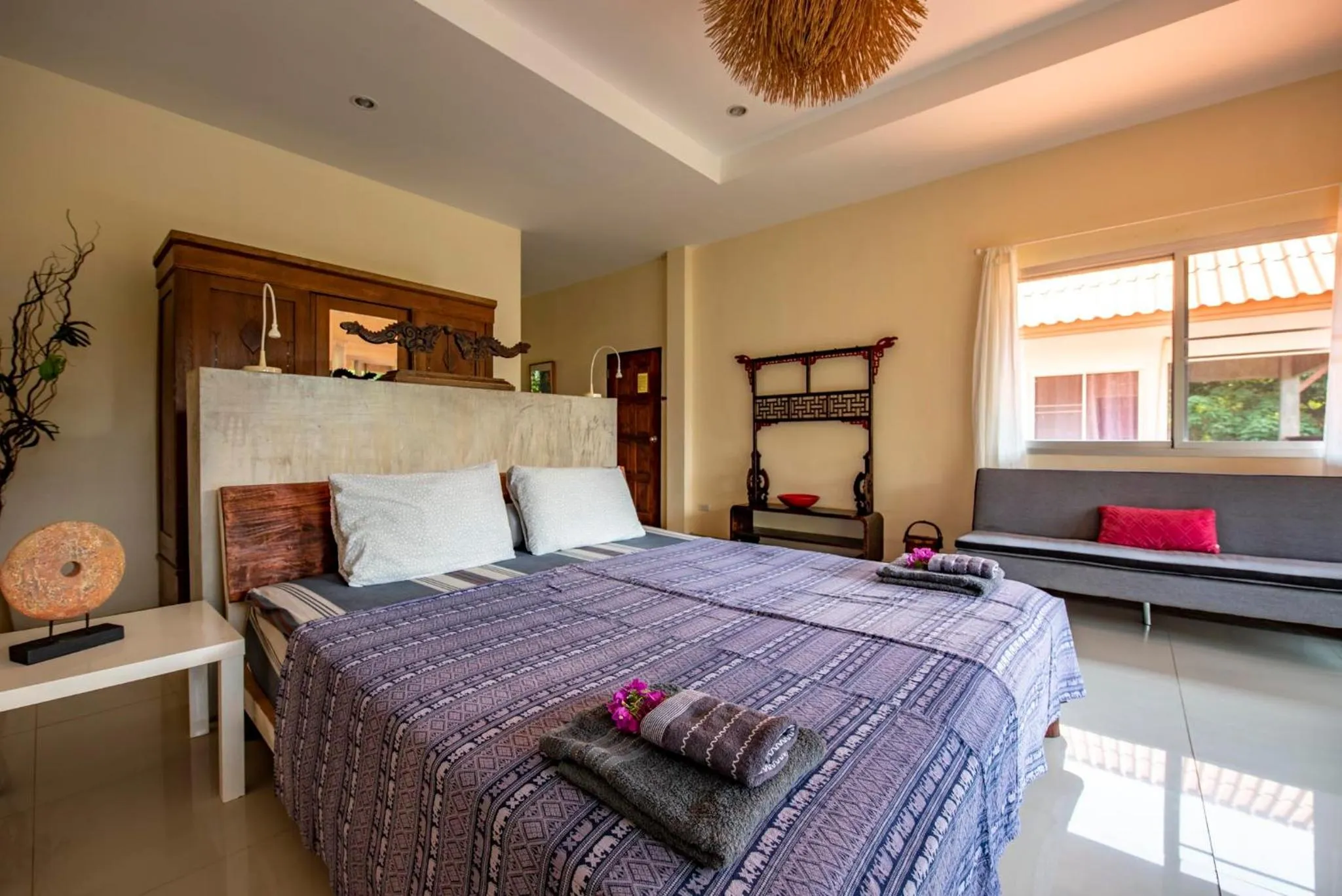 Bed in Good Time Sports Village Koh Mak