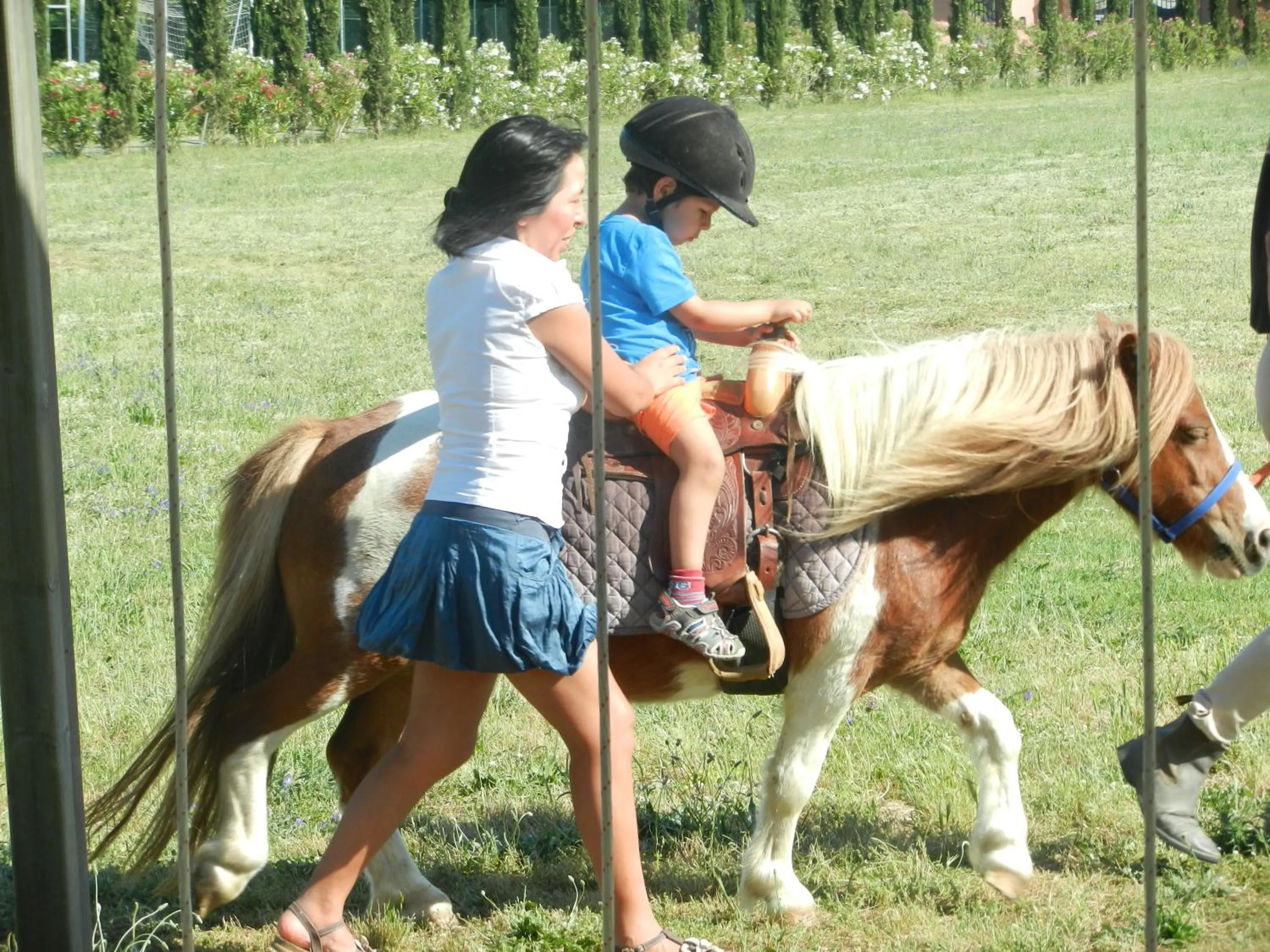 Children play ground in Casa in Maremma Tuscany Village
