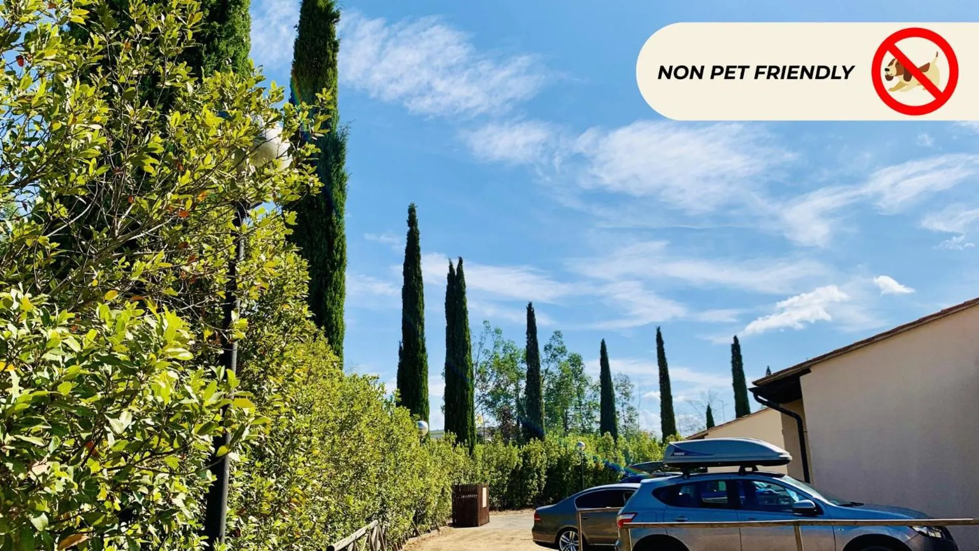 Parking in Casa in Maremma Tuscany Village