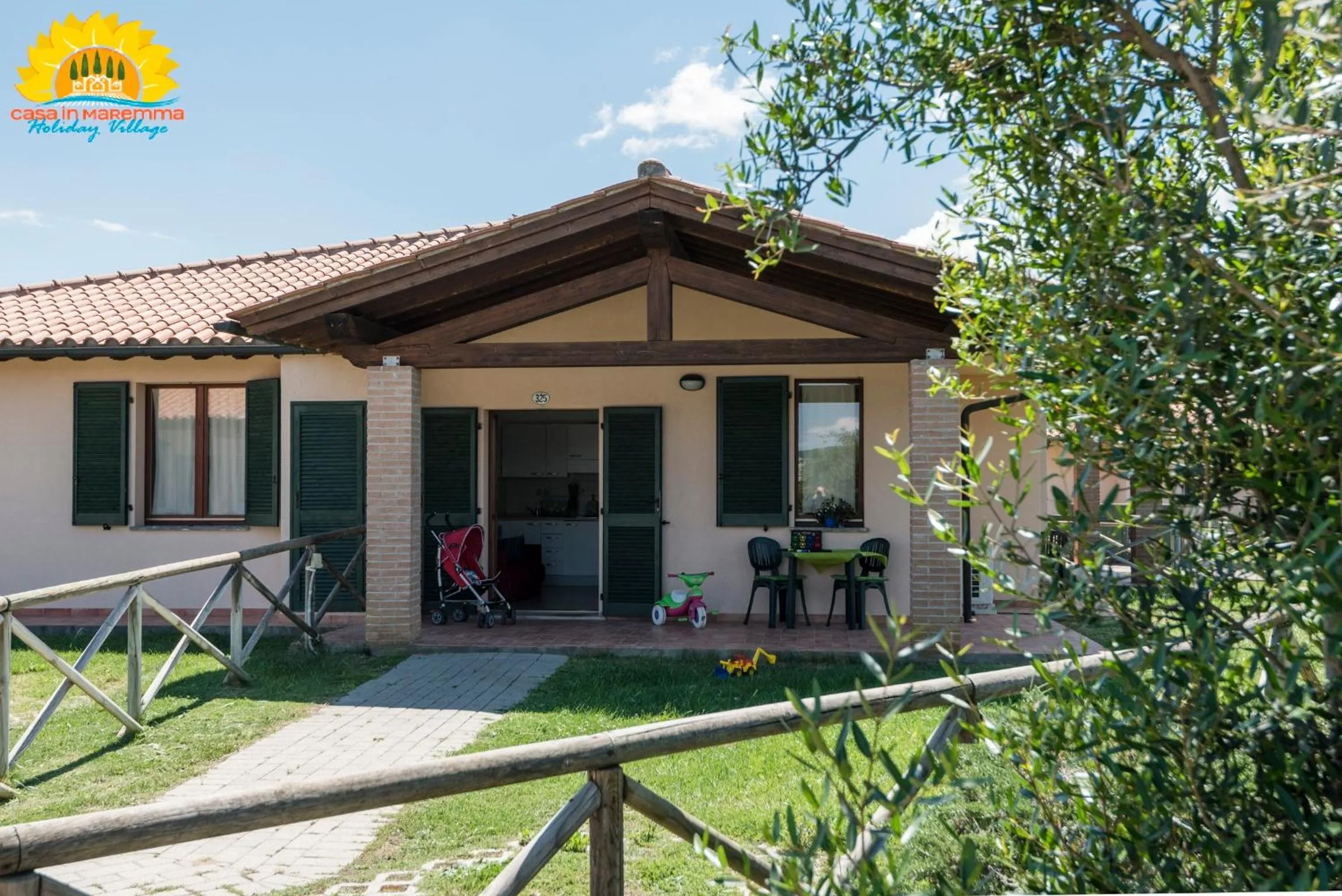 Facade/entrance in Casa in Maremma Tuscany Village