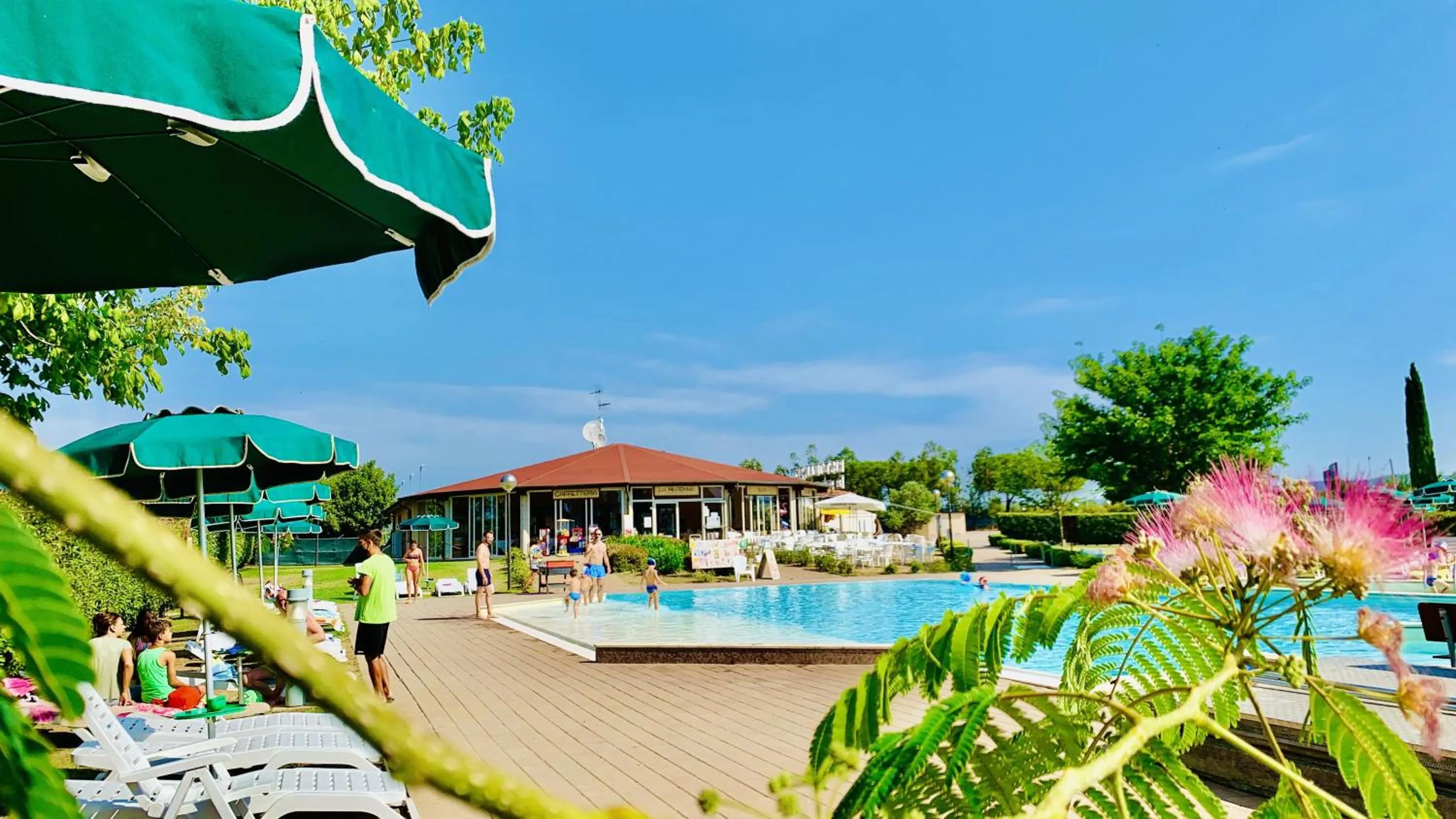 Pool view in Casa in Maremma Tuscany Village