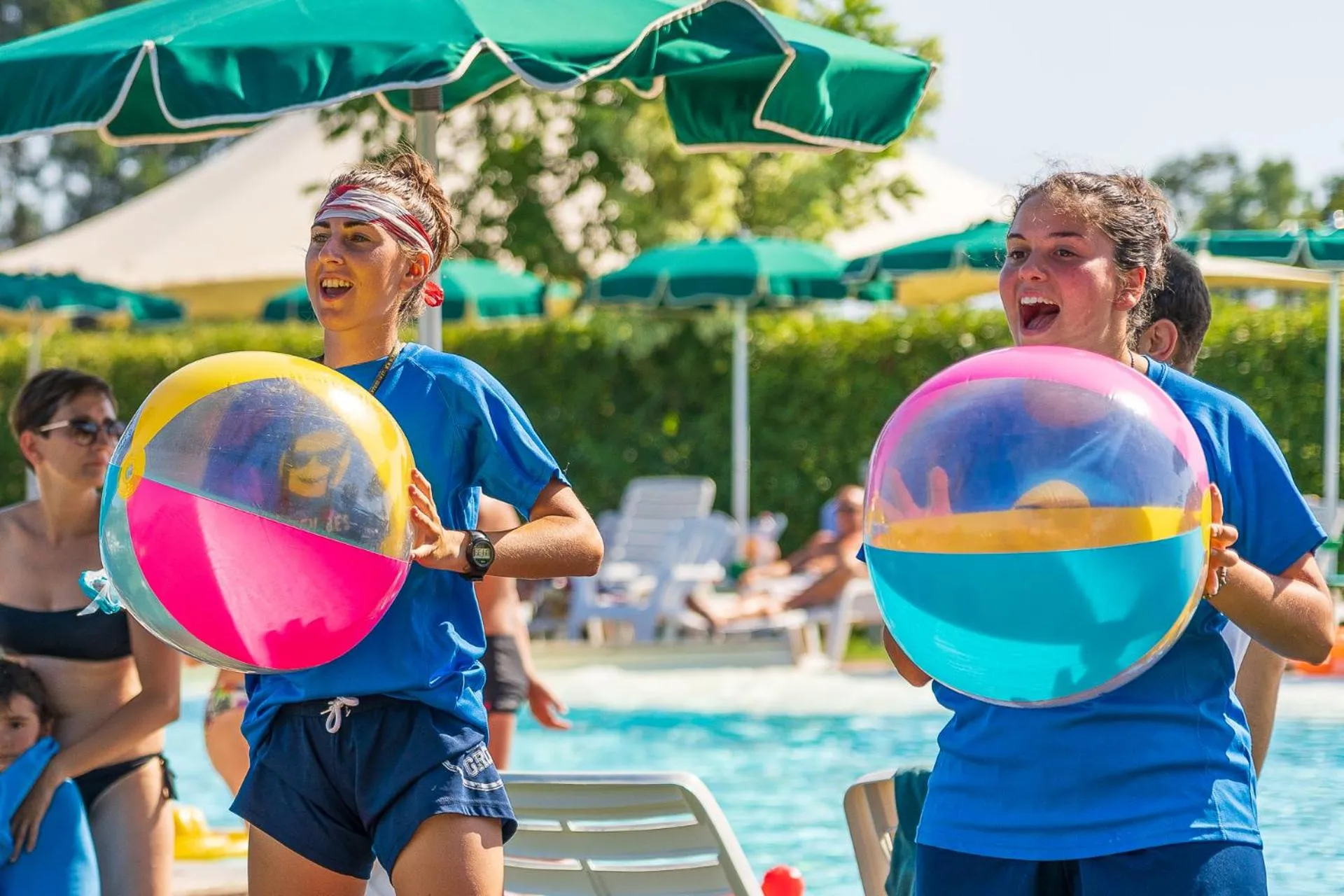 People in Casa in Maremma Tuscany Village