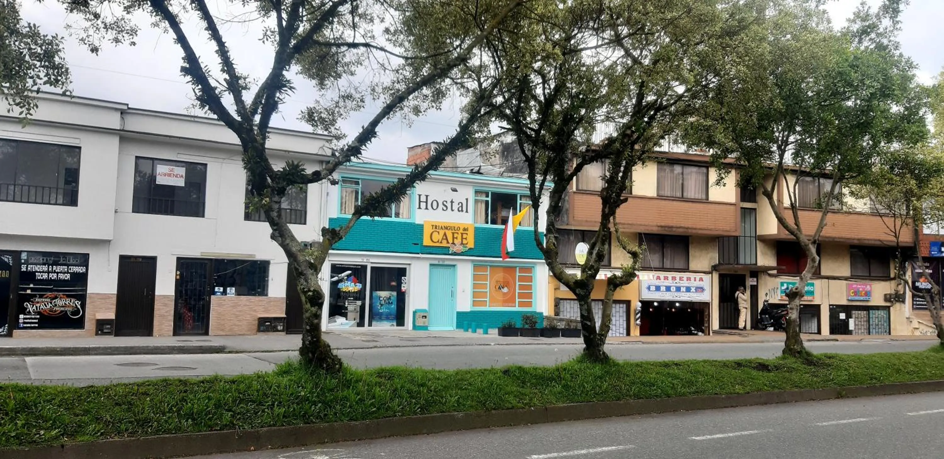 Facade/entrance in Hostal Triangulo del Café