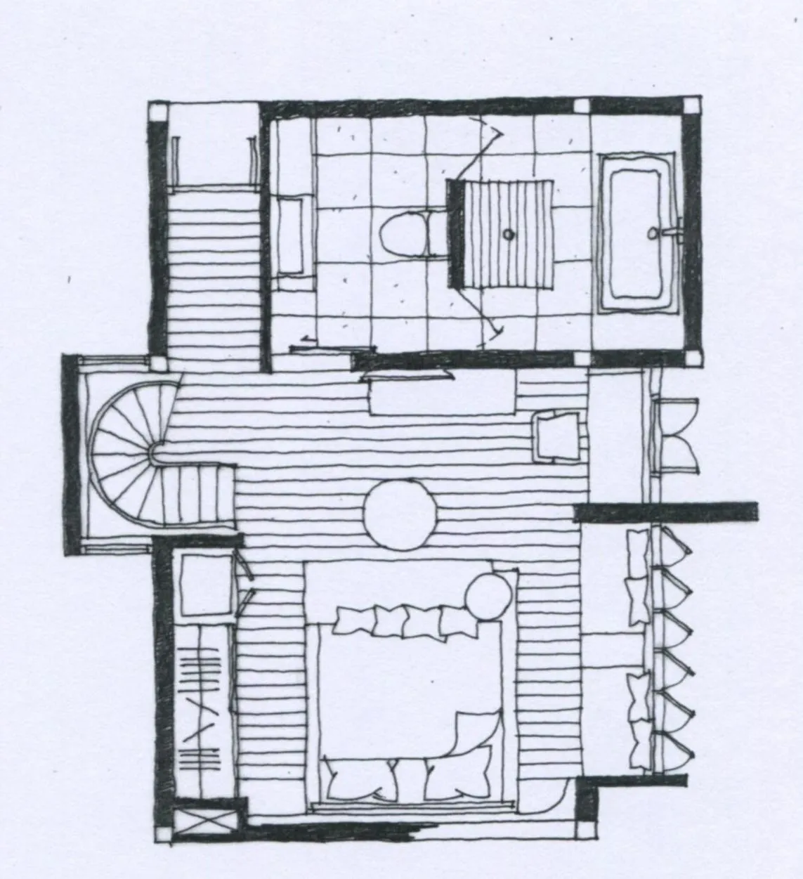 Floor plan in Let's Sea Hua Hin Al Fresco Resort