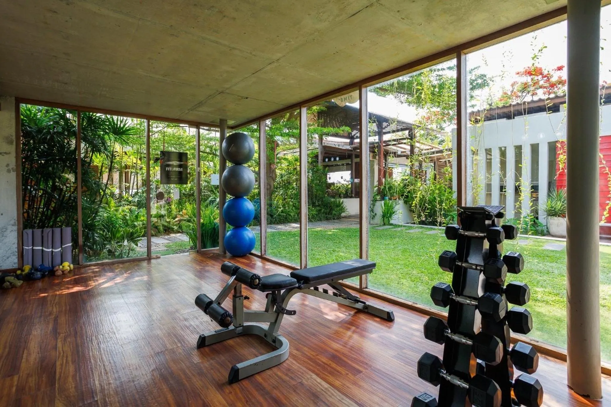 Fitness centre/facilities in Let's Sea Hua Hin Al Fresco Resort
