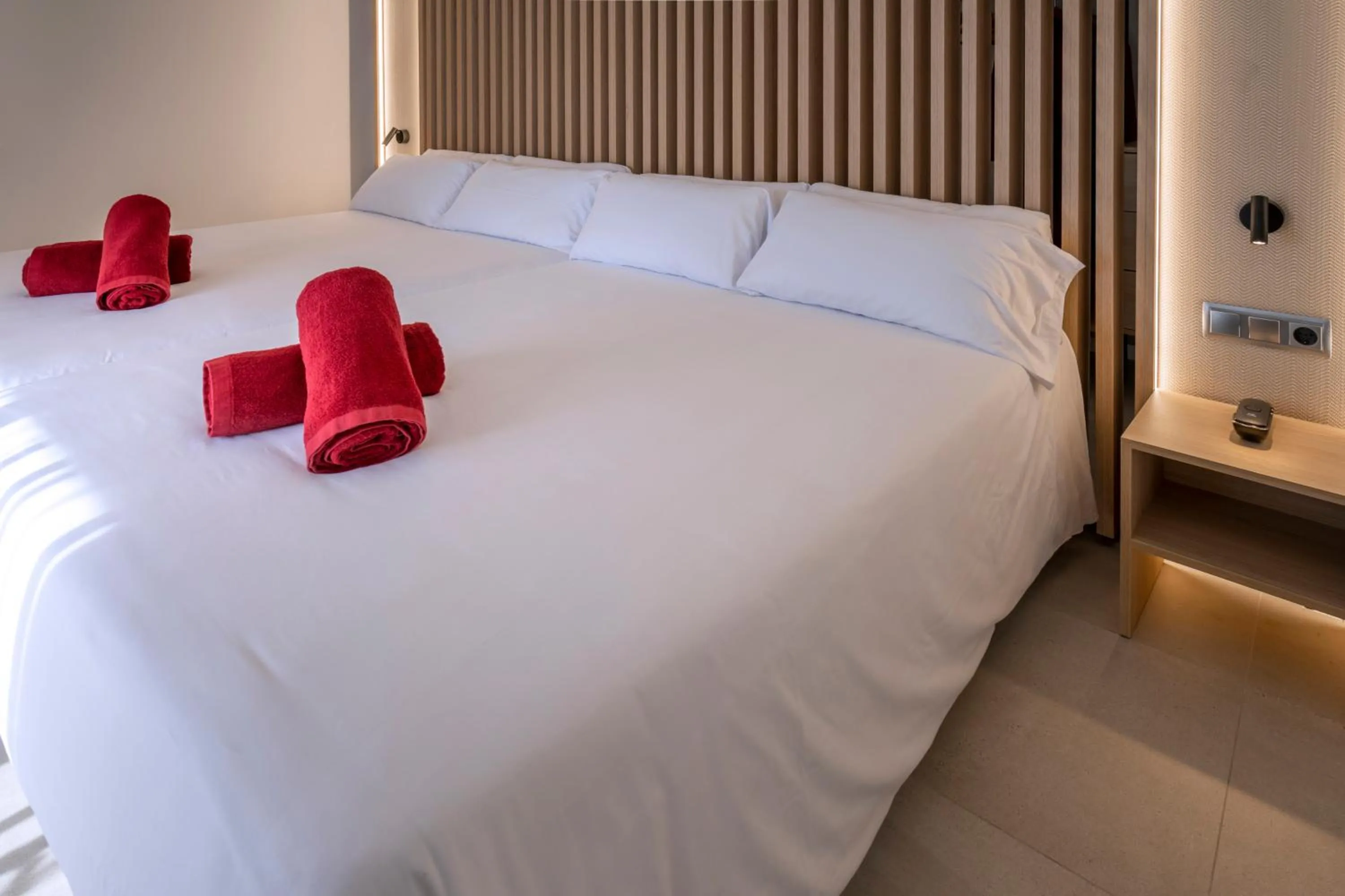 Bed in Hotel Alhambra