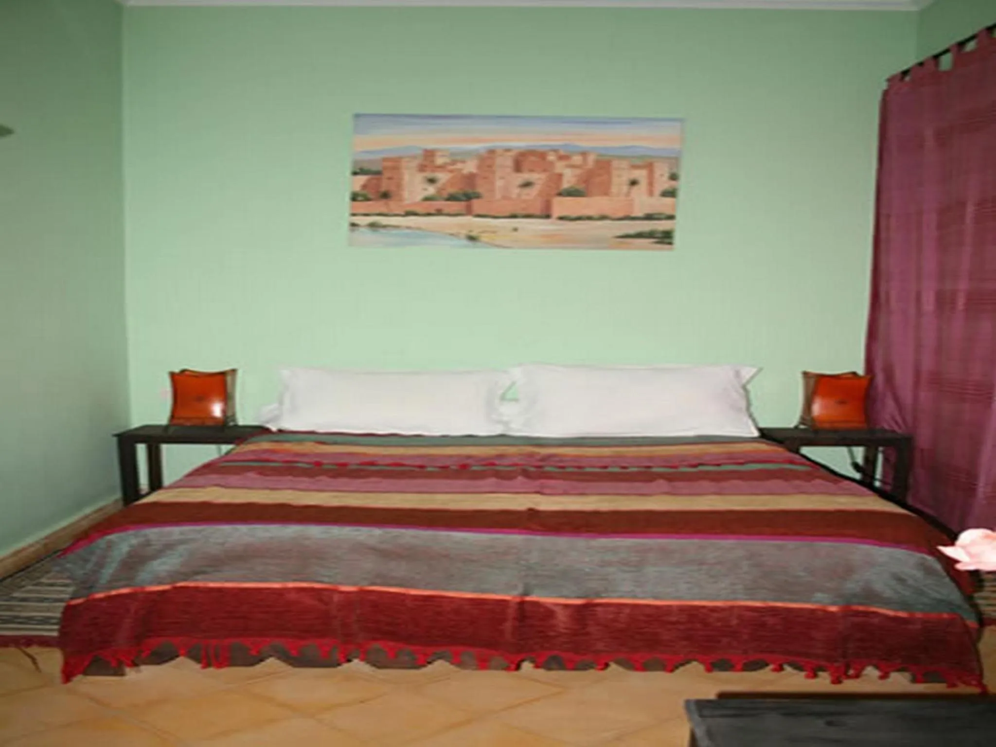 Photo of the whole room, Bed in Riad Etoile D'essaouira