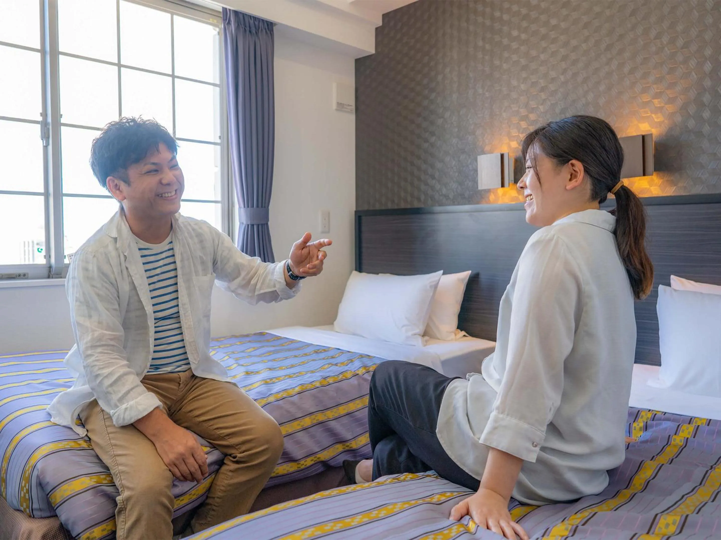 People, Bed in Hotel Koza