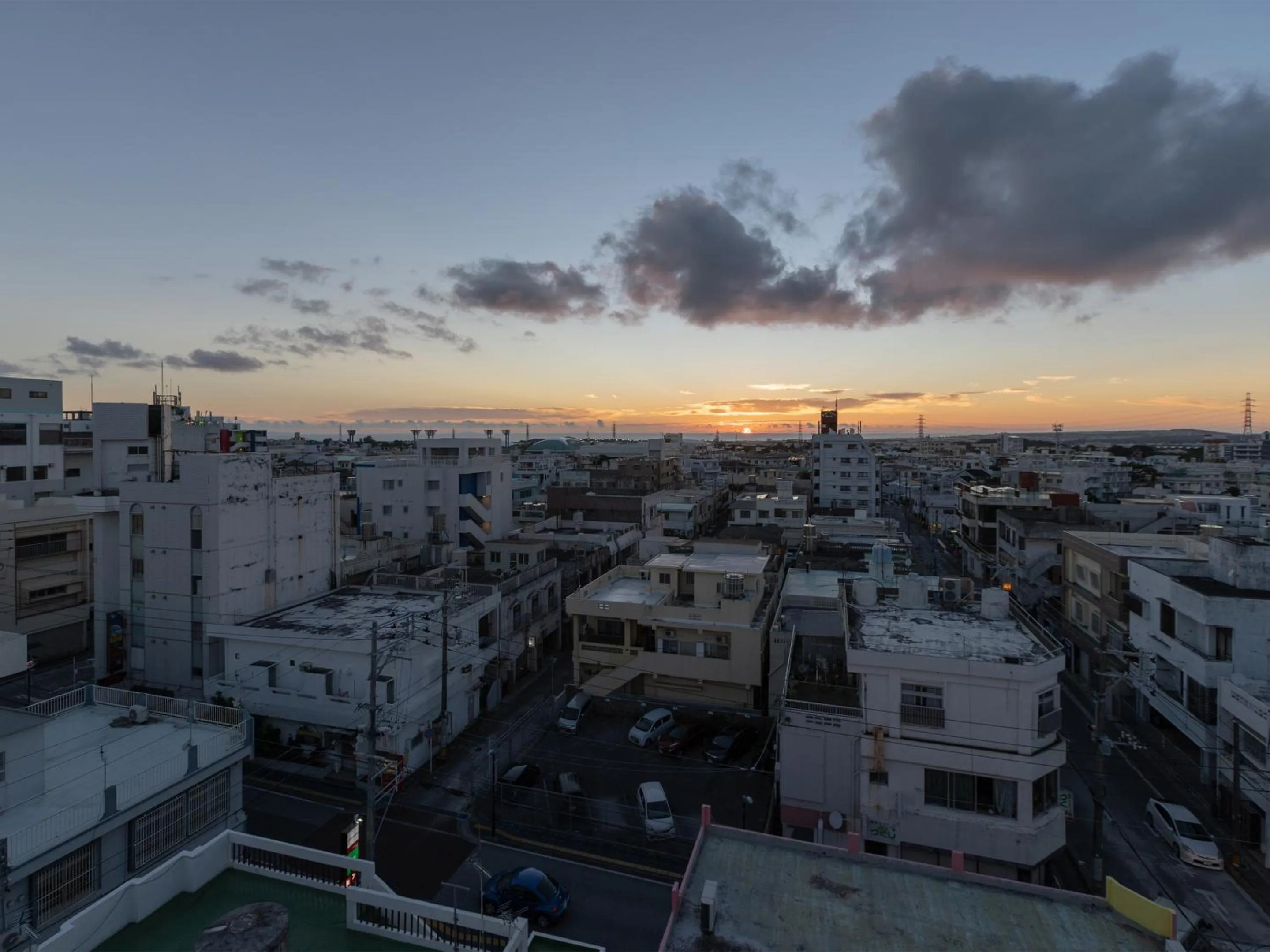 Sunset in Hotel Koza