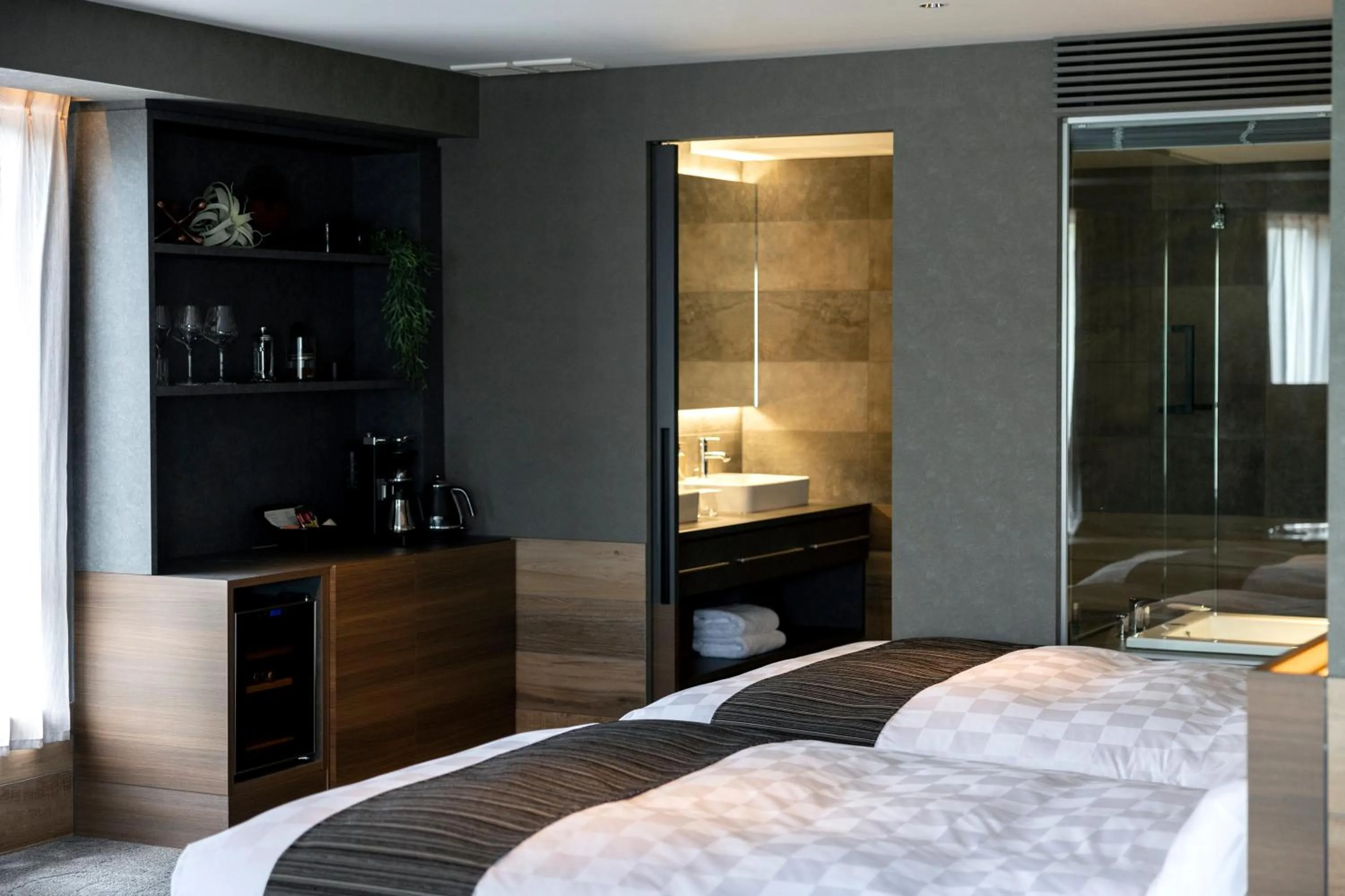 Bed in ROYAL CHESTER NAGASAKI hotel&retreat