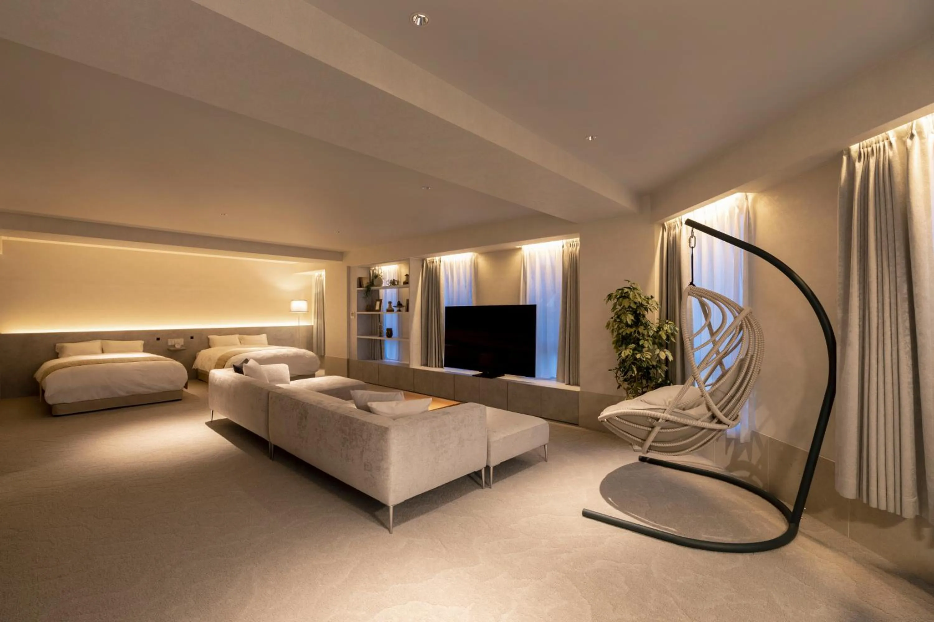 Photo of the whole room, Bed in ROYAL CHESTER NAGASAKI hotel&retreat